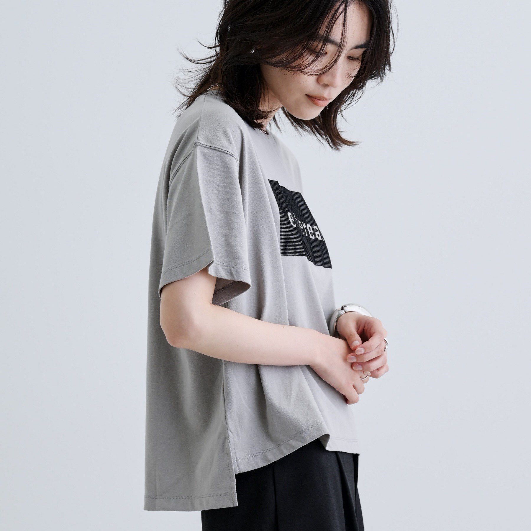 GALLEST「シリコンロゴプリントT」|Tシャツ・カットソー|