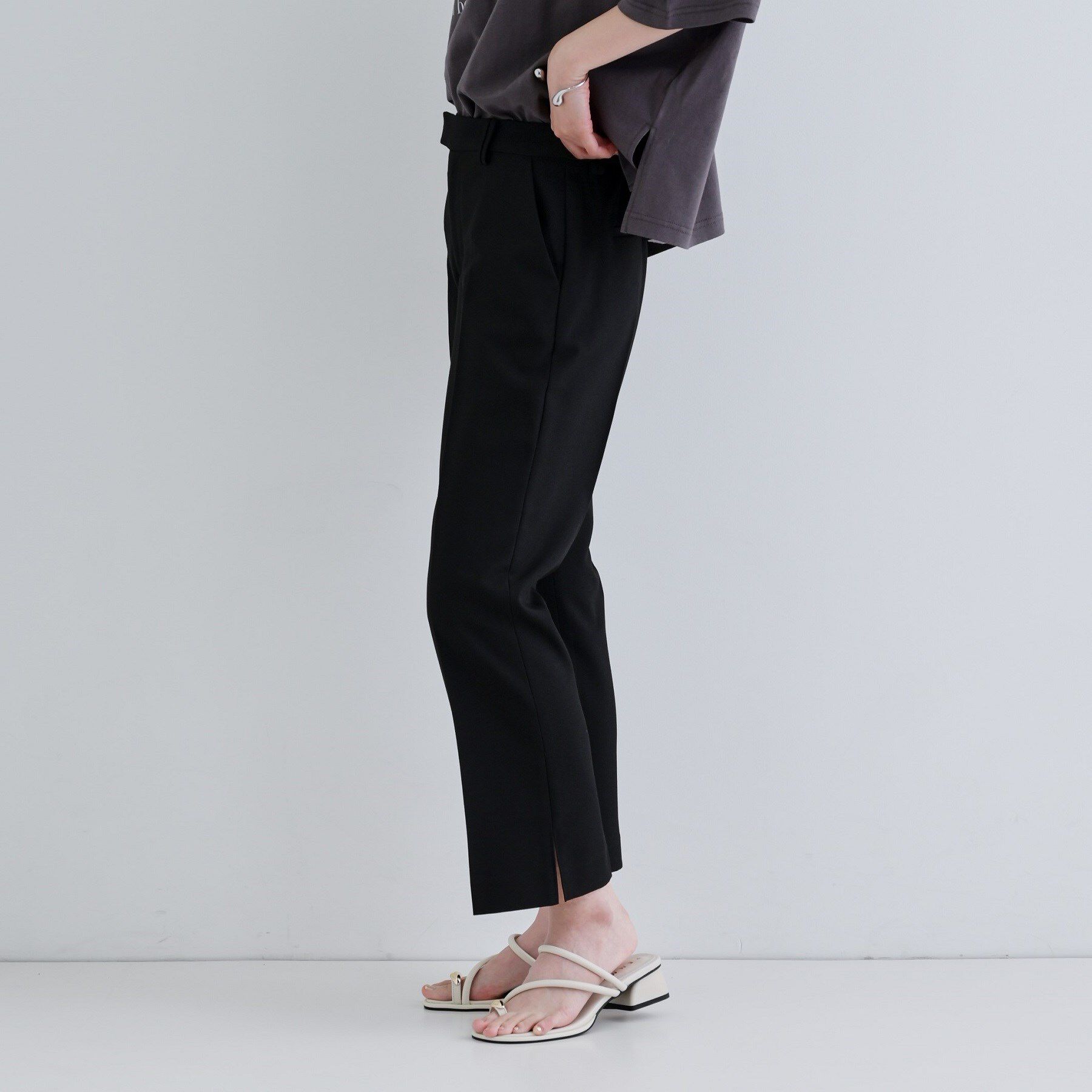 GALLEST「クロップドスリットパンツ」|その他|