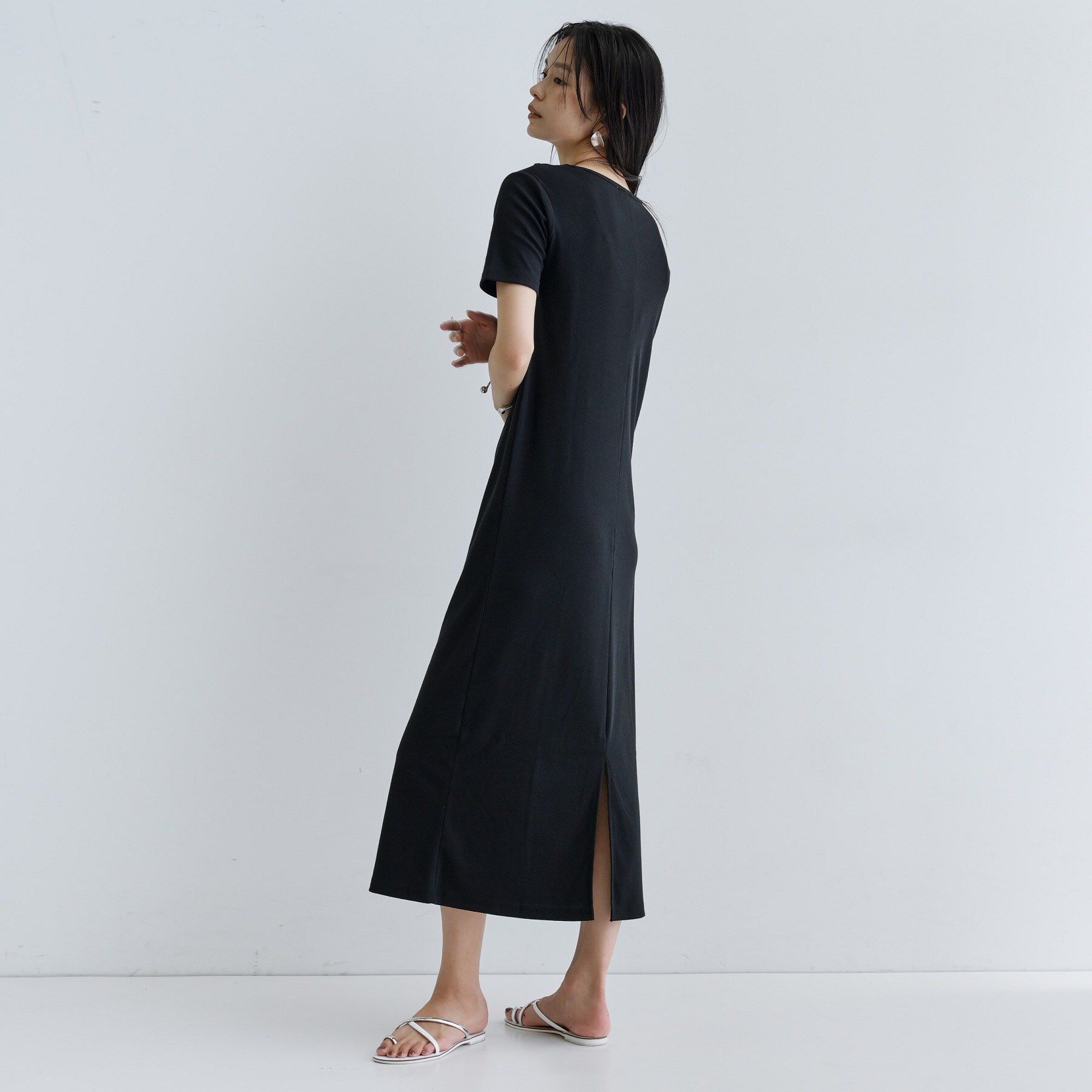 GALLEST「【一部店舗限定】リブカットソーワンピース」|ワンピース|