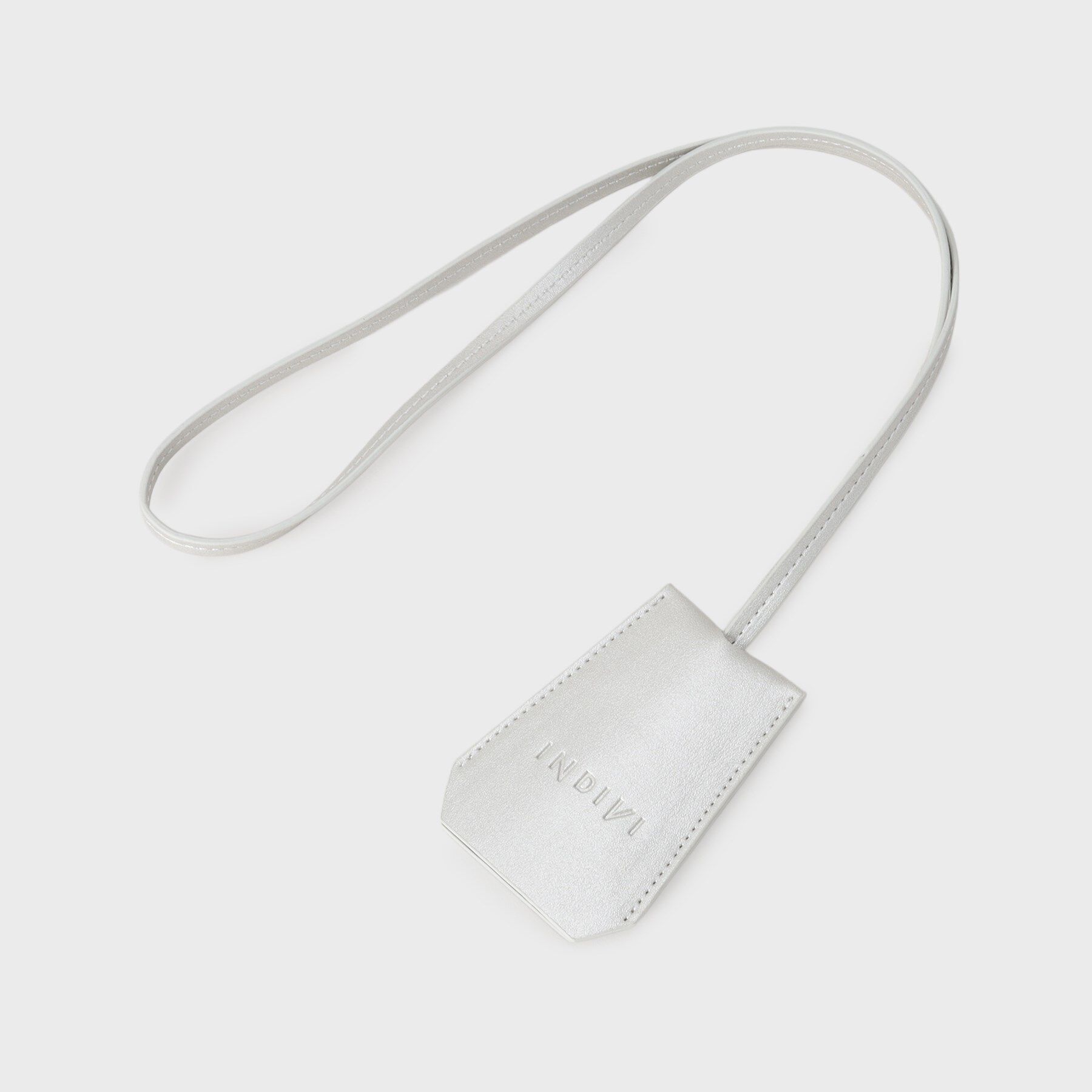 INDIVI「【2WAY】キーリングチャーム」|キーケース|シルバー(006)
