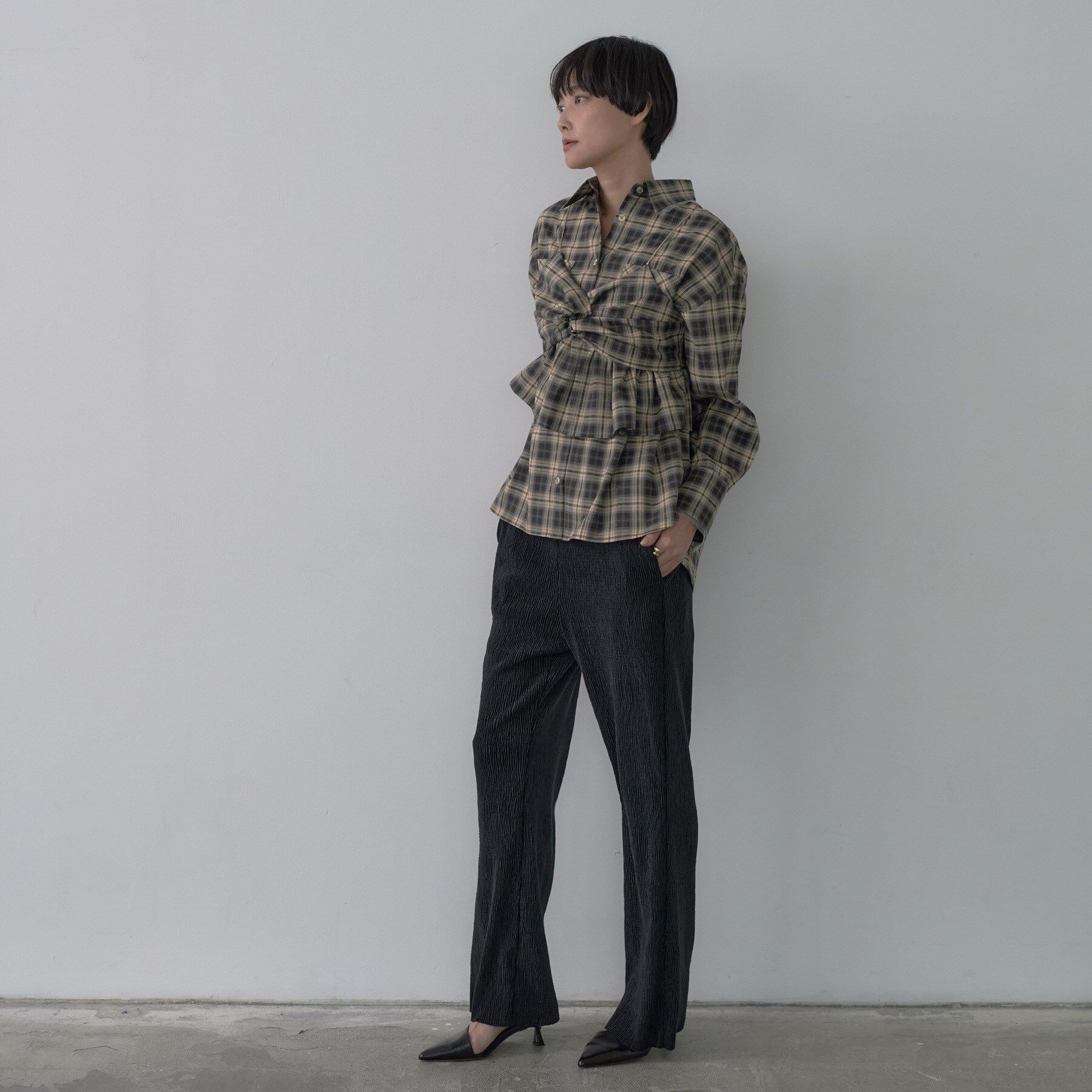 GALLEST「オンブレチェックシャツ」|シャツ・ブラウス|