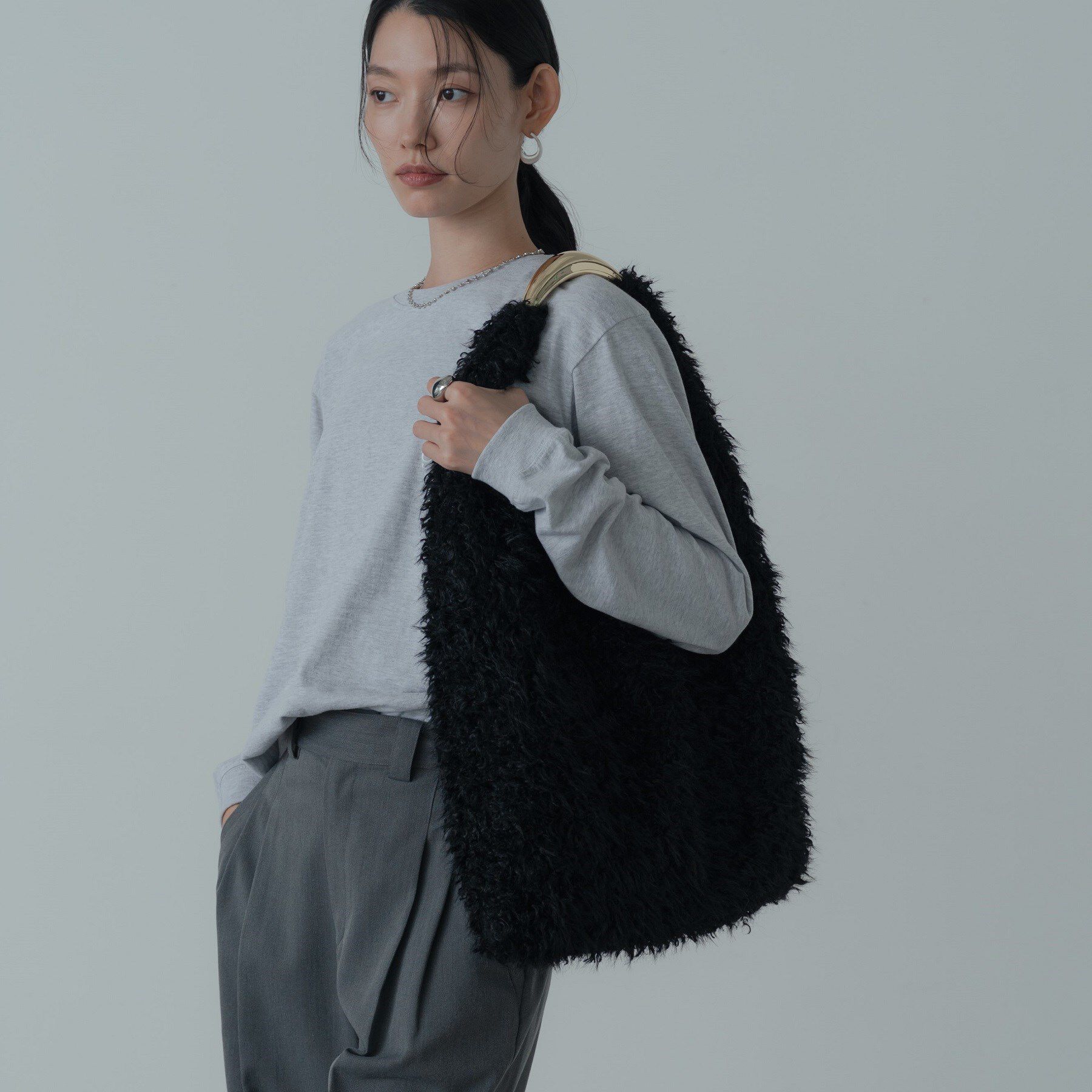 GALLEST「【LE VERNIS】メタルハンドルトートバッグ」|トートバッグ|