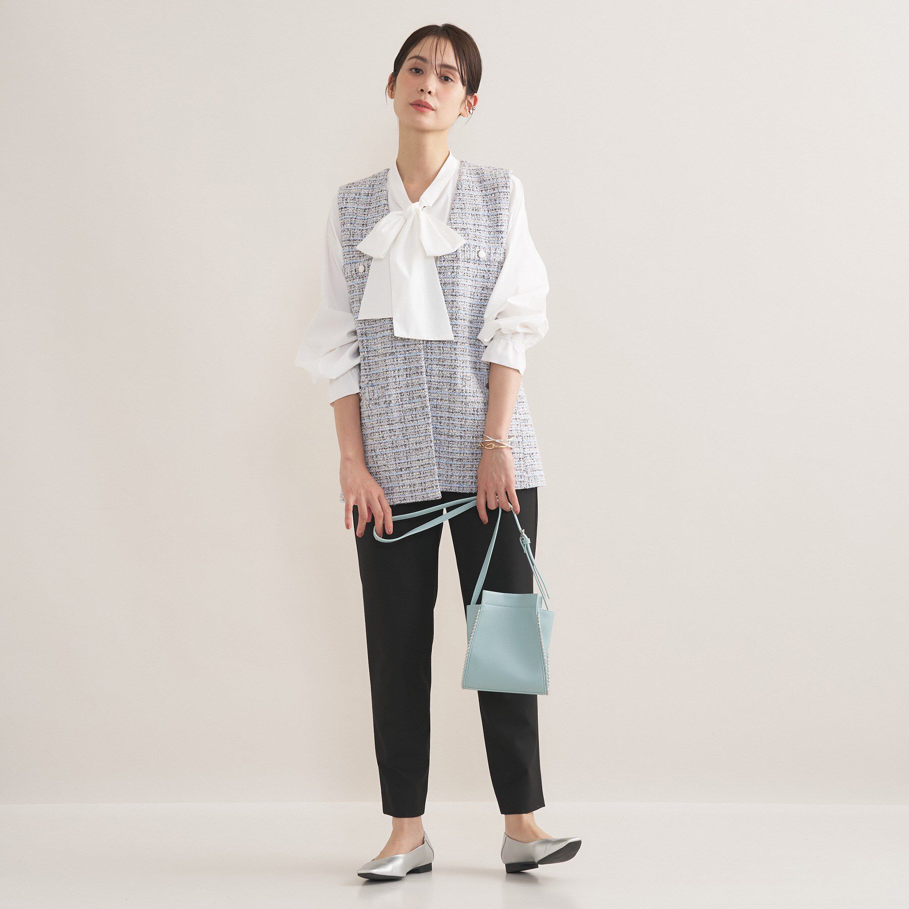 INDIVI「【洗える／裏起毛】ストレッチウォームパンツ」|その他|