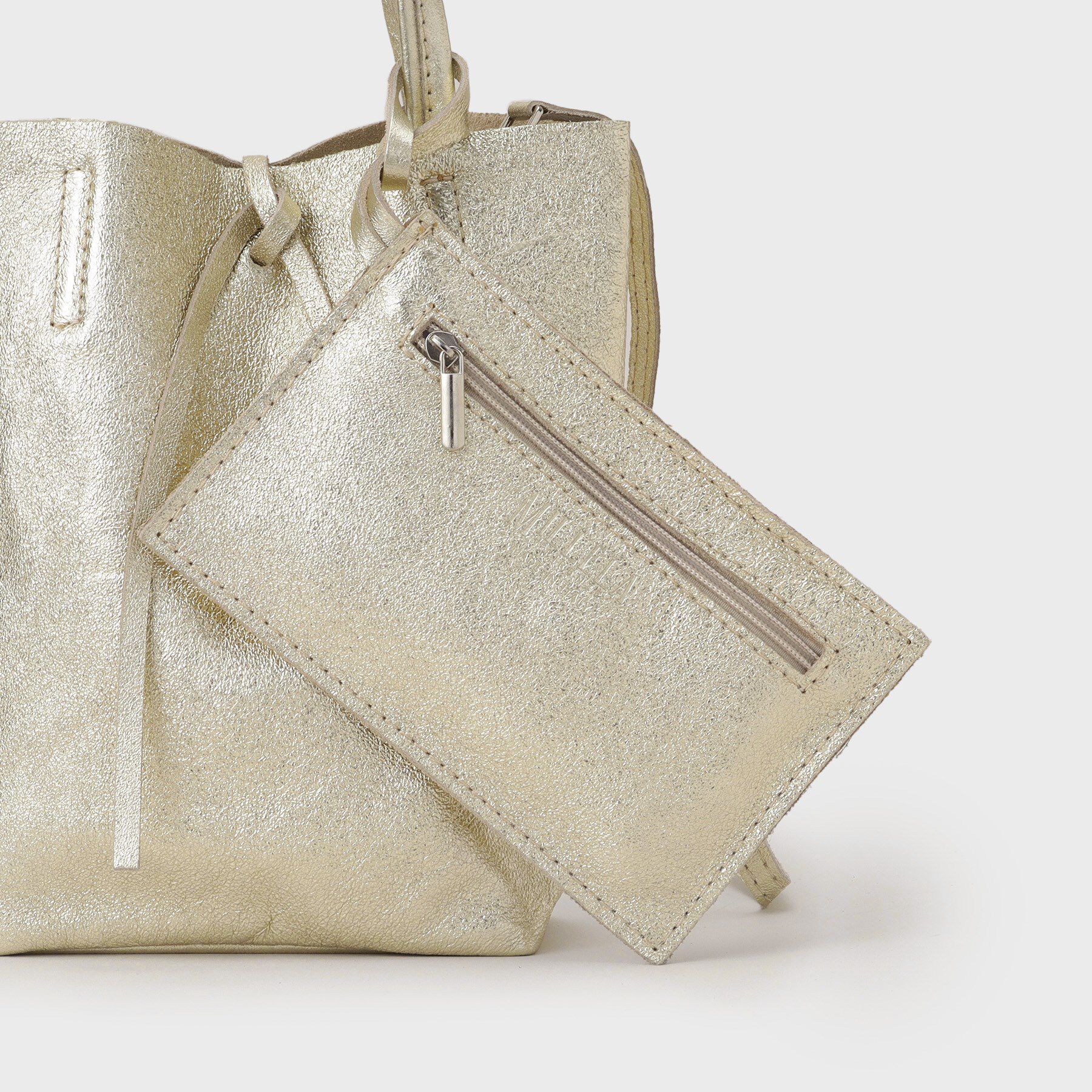 GALLEST「【MILLELA FIRENZE】メタリックミニトートバッグ」|トートバッグ|