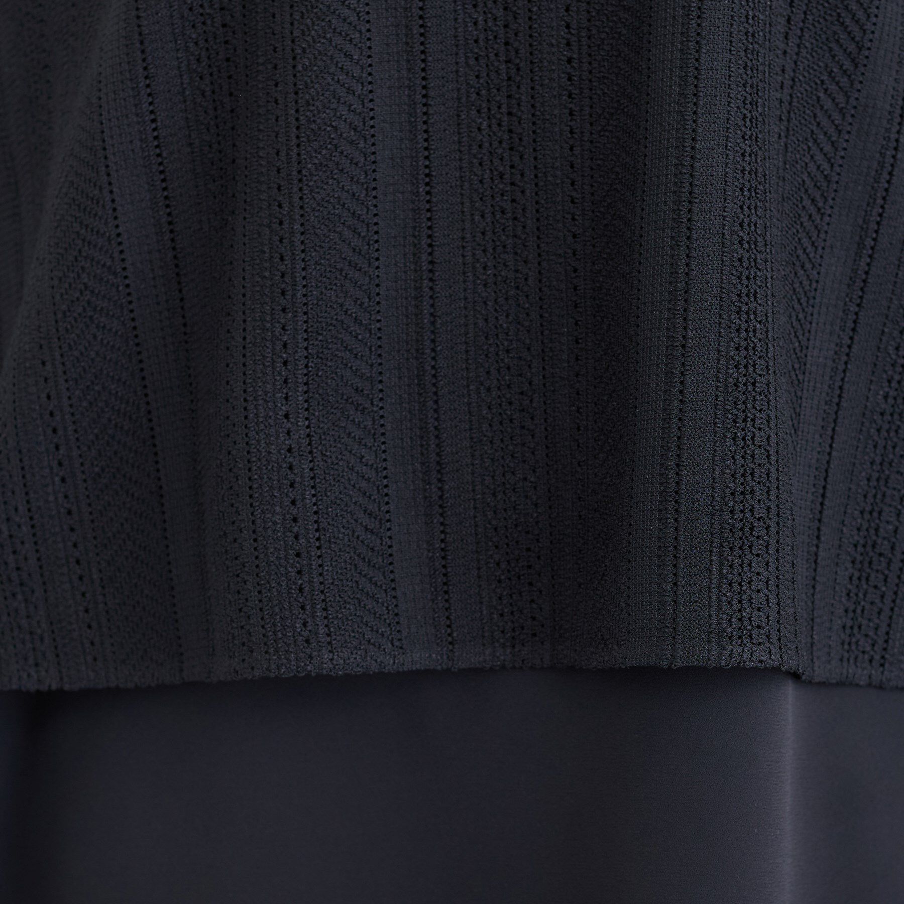 INDIVI「【オフィス／きれいめ】2WAYレース切り替えブラウス」|シャツ・ブラウス|