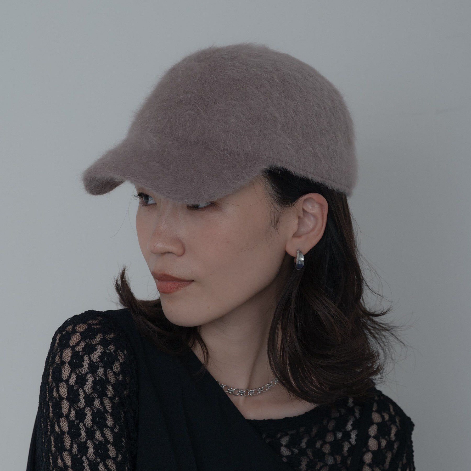 GALLEST「ファーキャップ」|キャップ・キャスケット|ピンク(071)