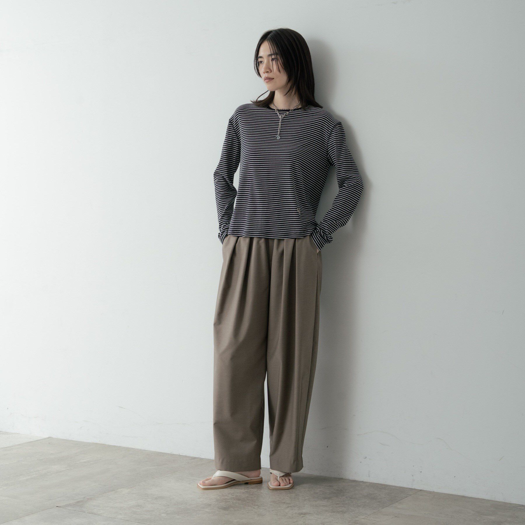 GALLEST「ボーダーカットソー」|Tシャツ・カットソー|