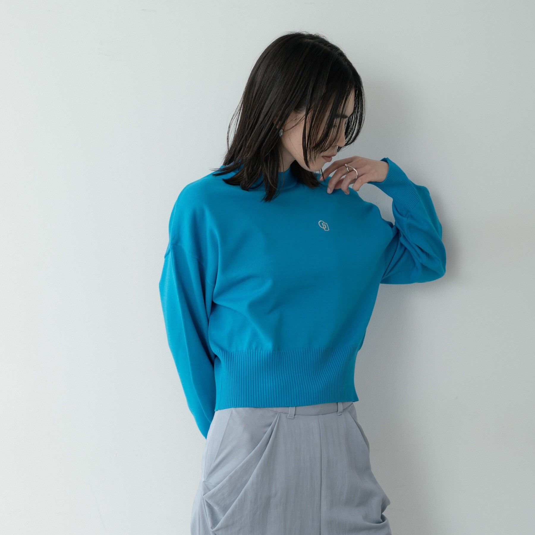 GALLEST「Timeless｜フォルムロゴニット」|ニット・セーター|