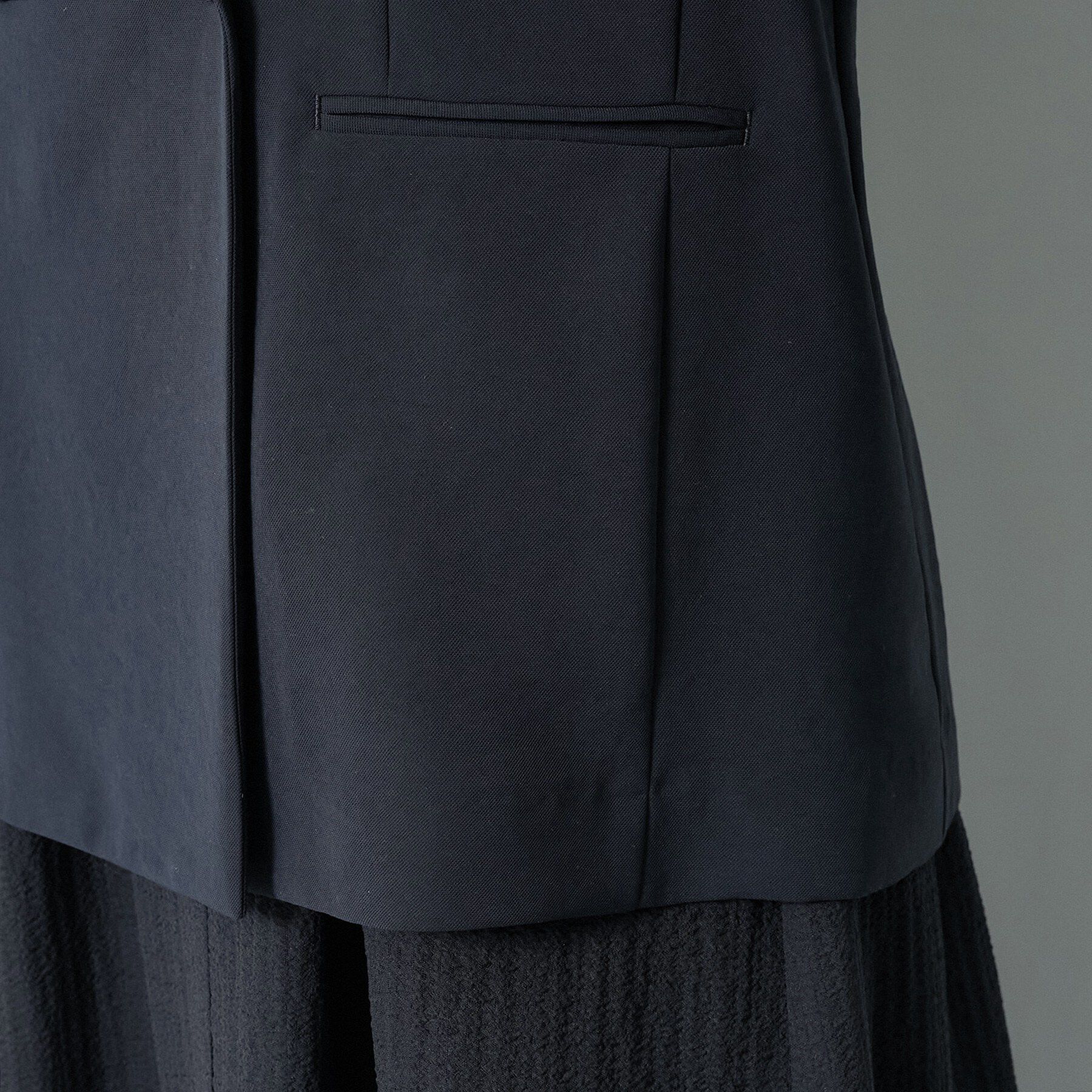 INDIVI「【着る日傘】ハーフスリーブダブルジャケット」|テーラードジャケット|