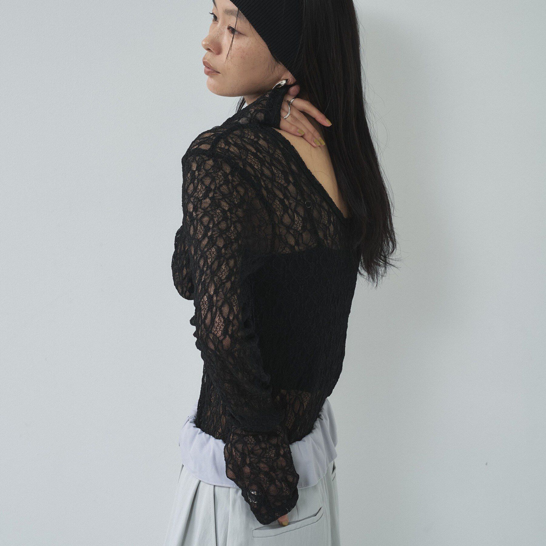 GALLEST「【一部店舗限定】バックオープンレースカットソー」|Tシャツ・カットソー|