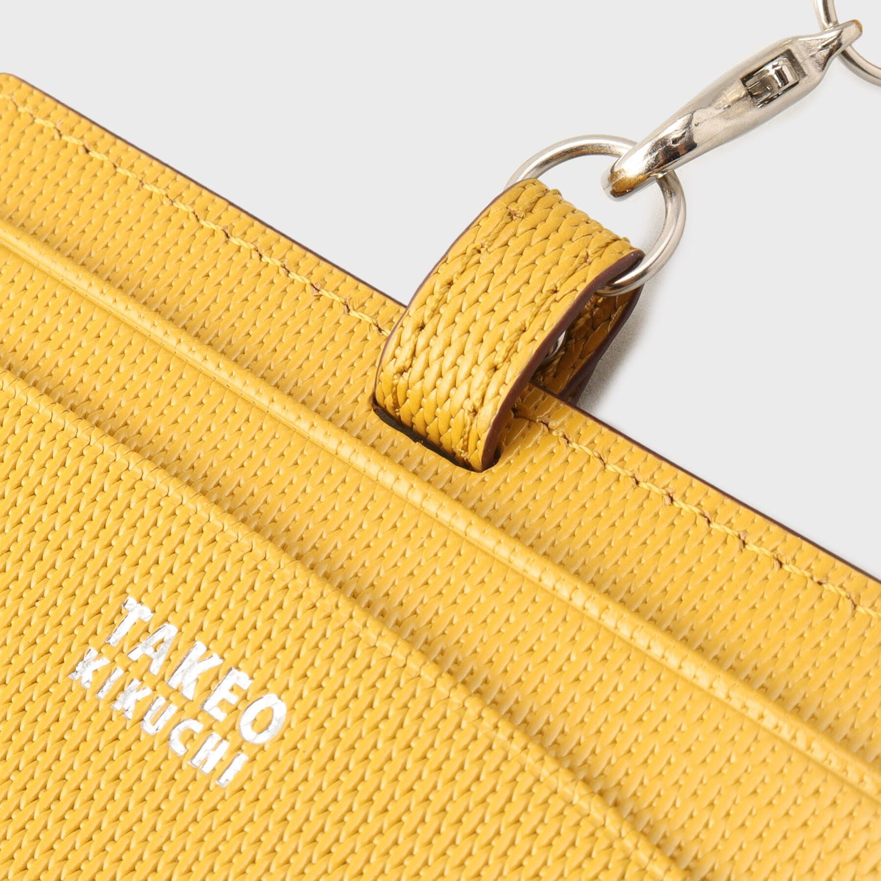 TAKEO KIKUCHI「【ソフト＆ナチュラル】ミニメッシュ レザー IDカードホルダー」|名刺入れ・カードケース|