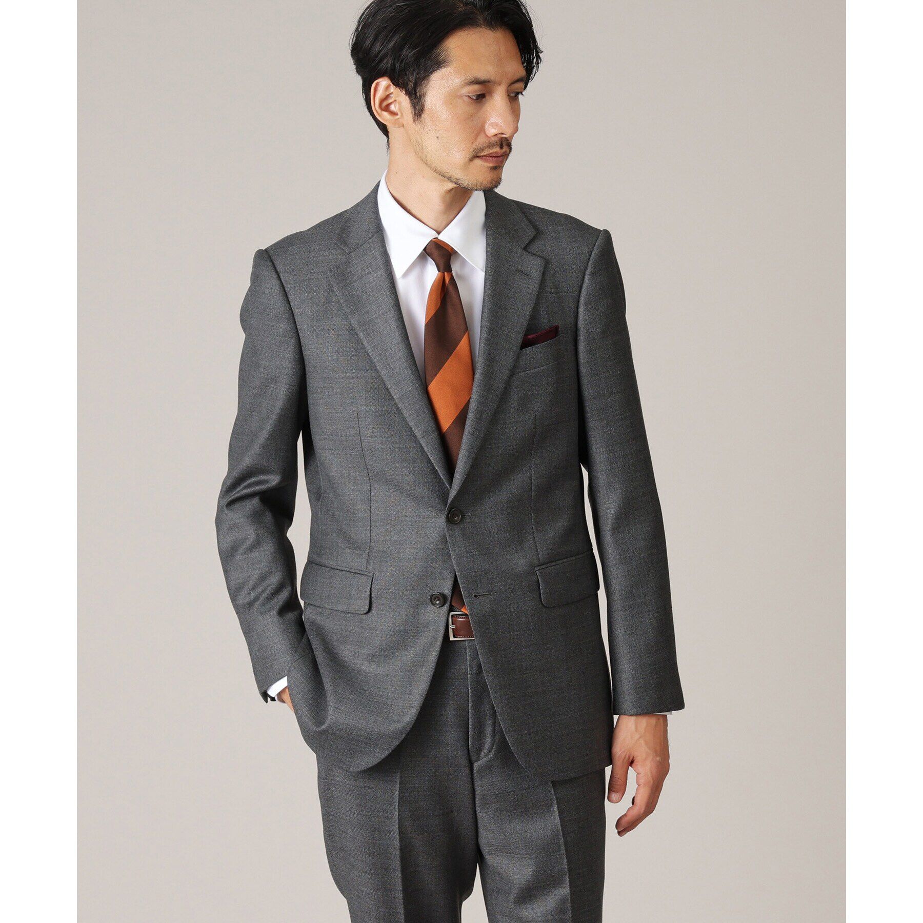 TAKEO KIKUCHI「シャイニーシャークピンヘッド スーツ/3ピース対応可」|スーツ|