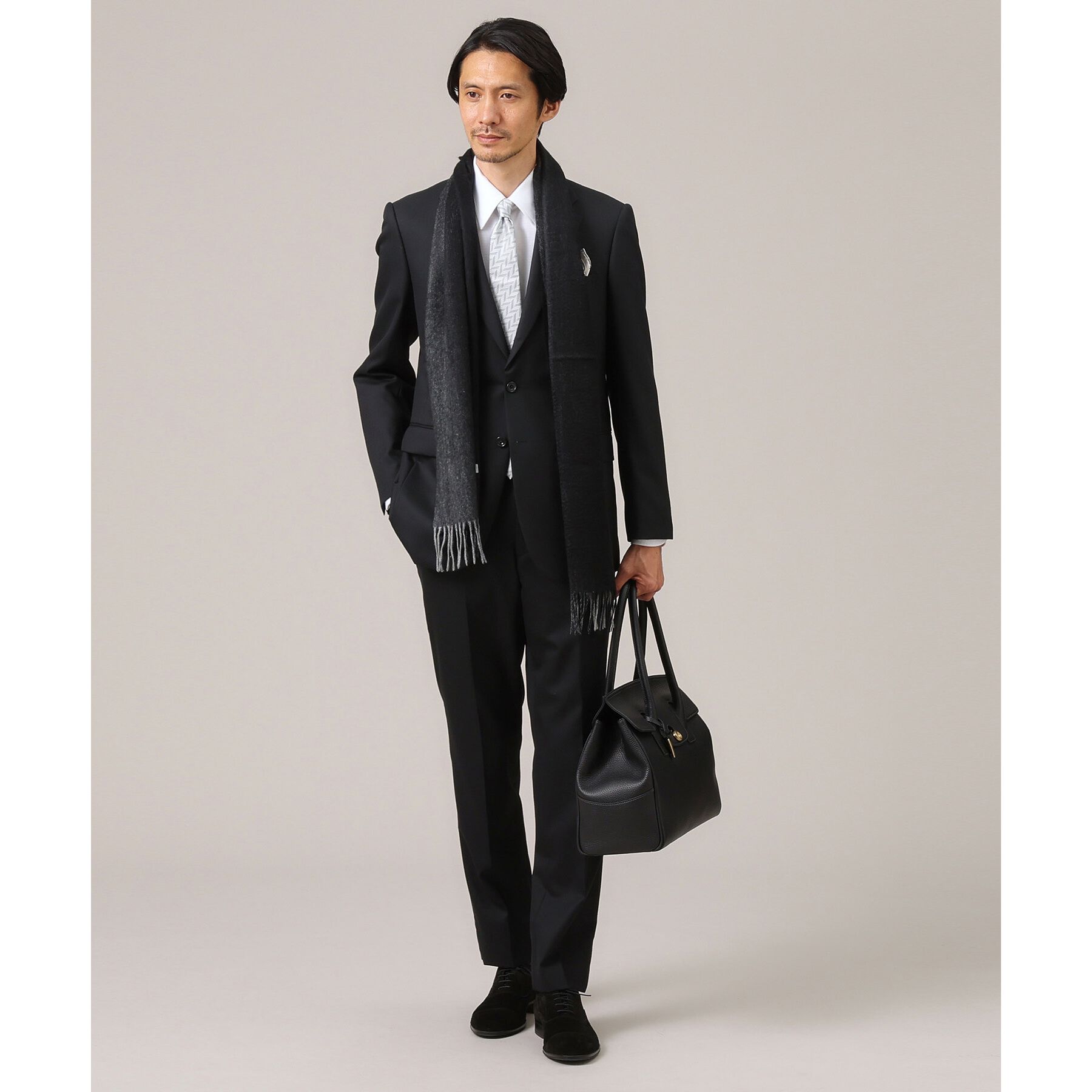 TAKEO KIKUCHI「【Made in JAPAN】矢絣（やがすり）シルクネクタイ」|ネクタイ・蝶ネクタイ|