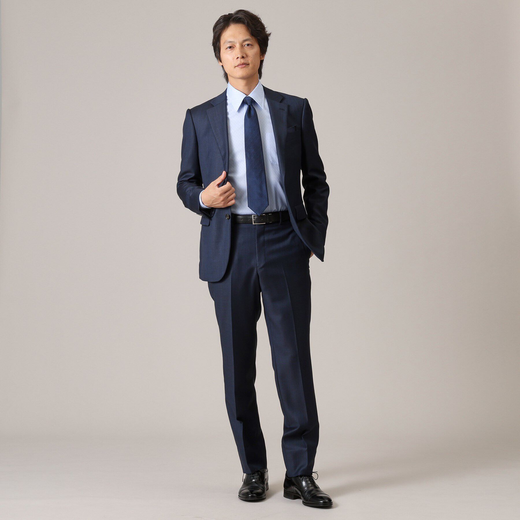 TAKEO KIKUCHI「【Made in JAPAN】市松紋 ドレスシャツ」|シャツ・ブラウス|