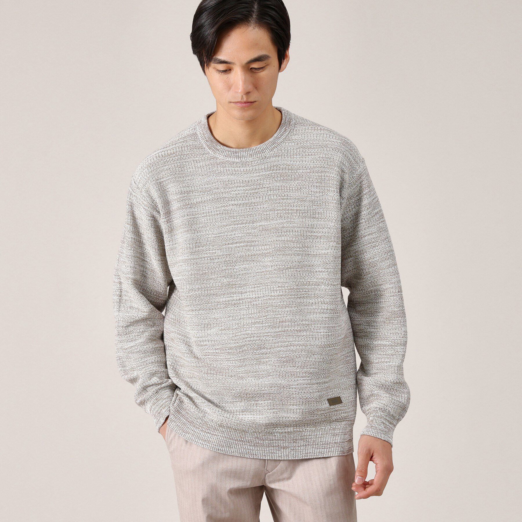 TAKEO KIKUCHI「スプリング メランジ ニット」|ニット・セーター|