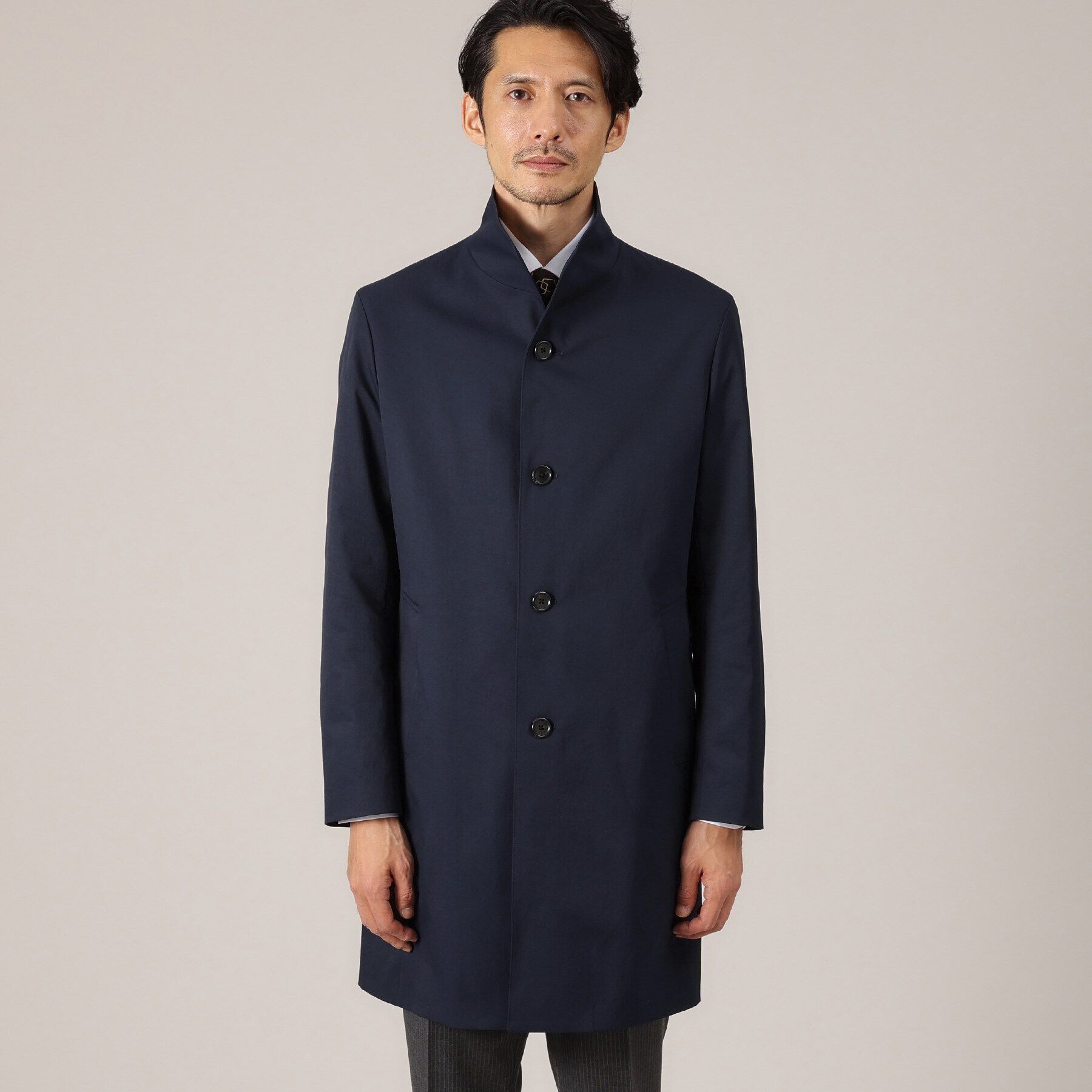 TAKEO KIKUCHI「【撥水】スタンドカラー スプリングコート」|その他|