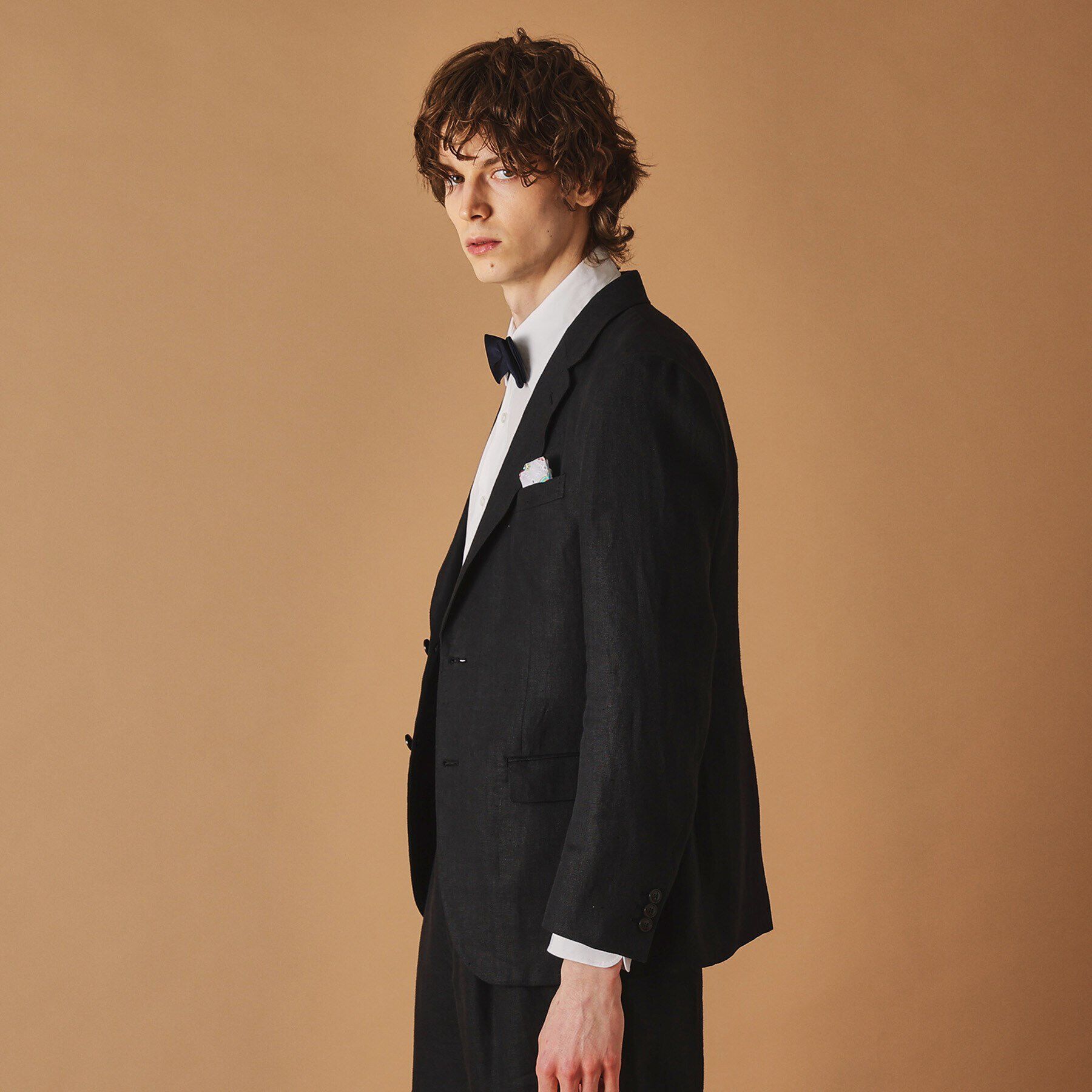 40CARATS&525「リネン テーラードジャケット」|テーラードジャケット|