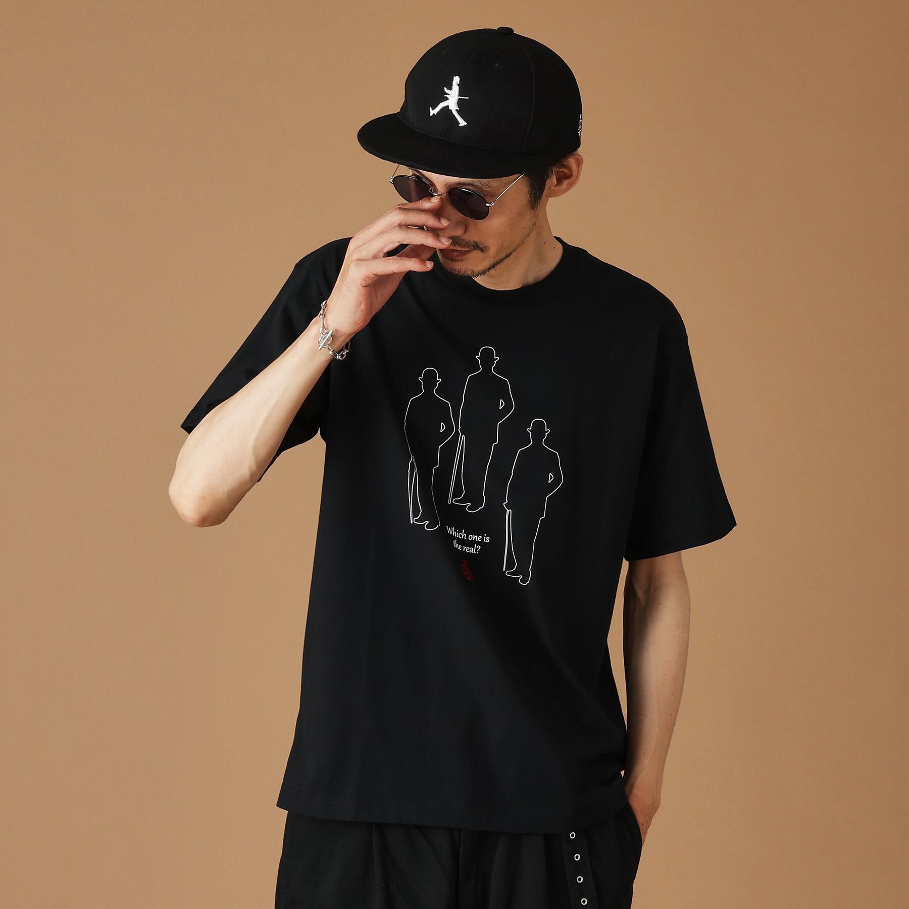 40CARATS&525「【Sサイズ～】シャドーマンズ半袖Tシャツ」|Tシャツ・カットソー|