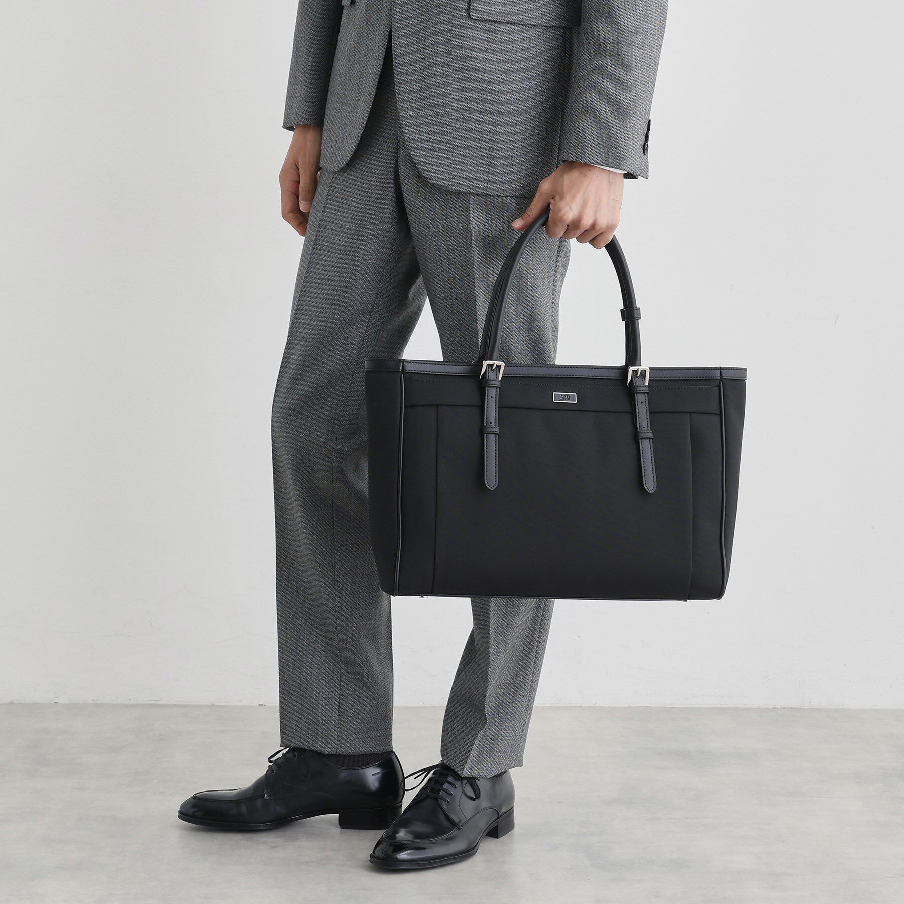 TAKEO KIKUCHI「メランジピンヘッド ブリーフトート」|ビジネスバッグ|