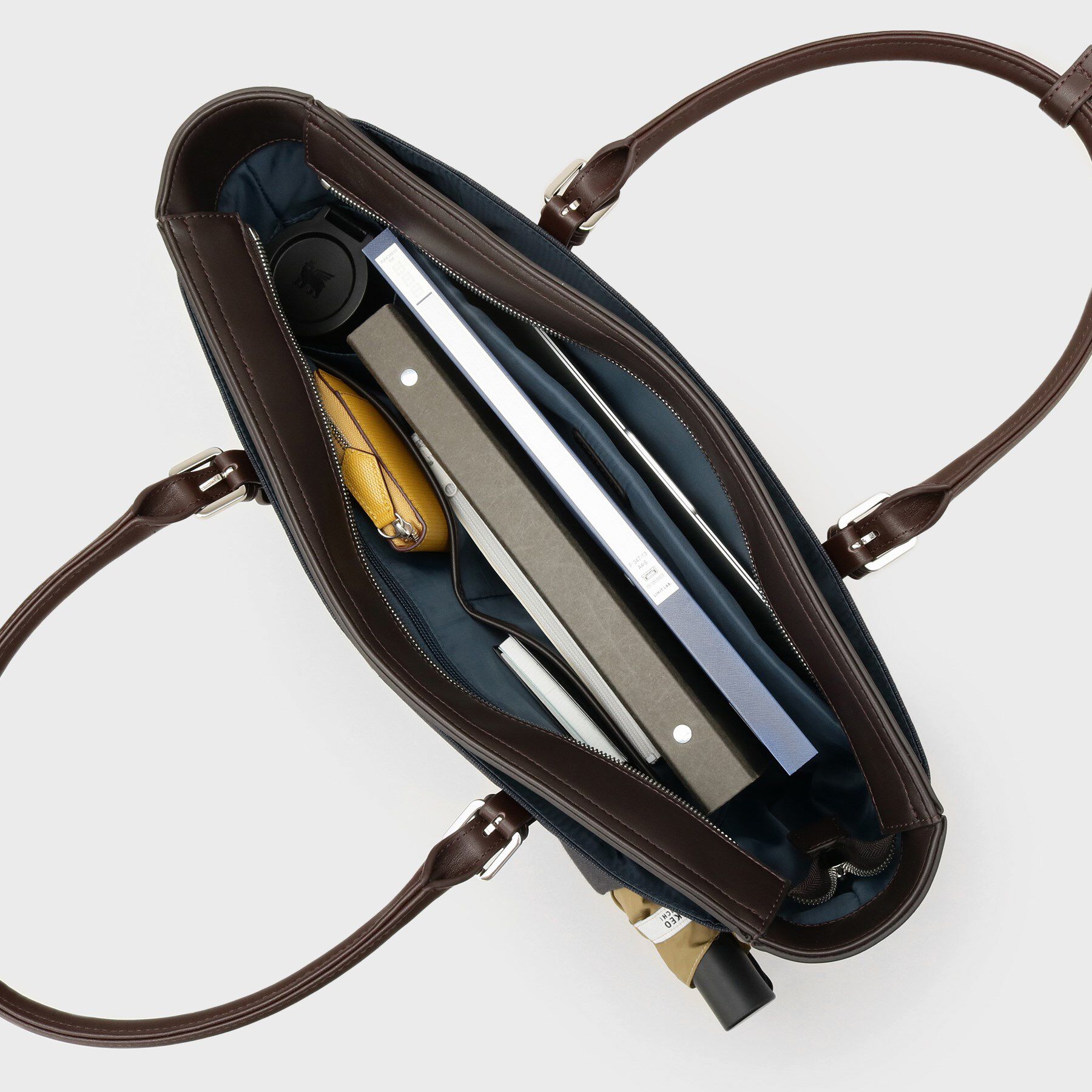 TAKEO KIKUCHI「メランジピンヘッド ブリーフトート」|ビジネスバッグ|