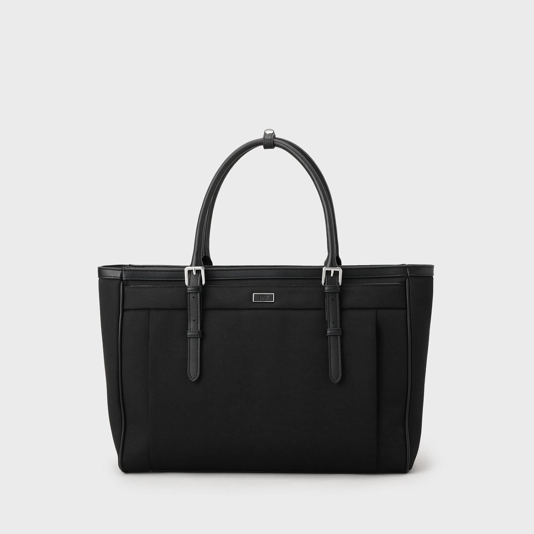 TAKEO KIKUCHI「メランジピンヘッド ブリーフトート」|ビジネスバッグ|ブラック(019)