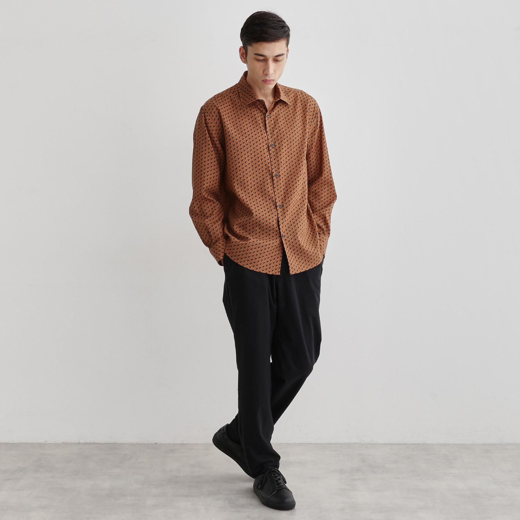 TAKEO KIKUCHI「ボーラーハット柄 長袖シャツ」|シャツ・ブラウス|