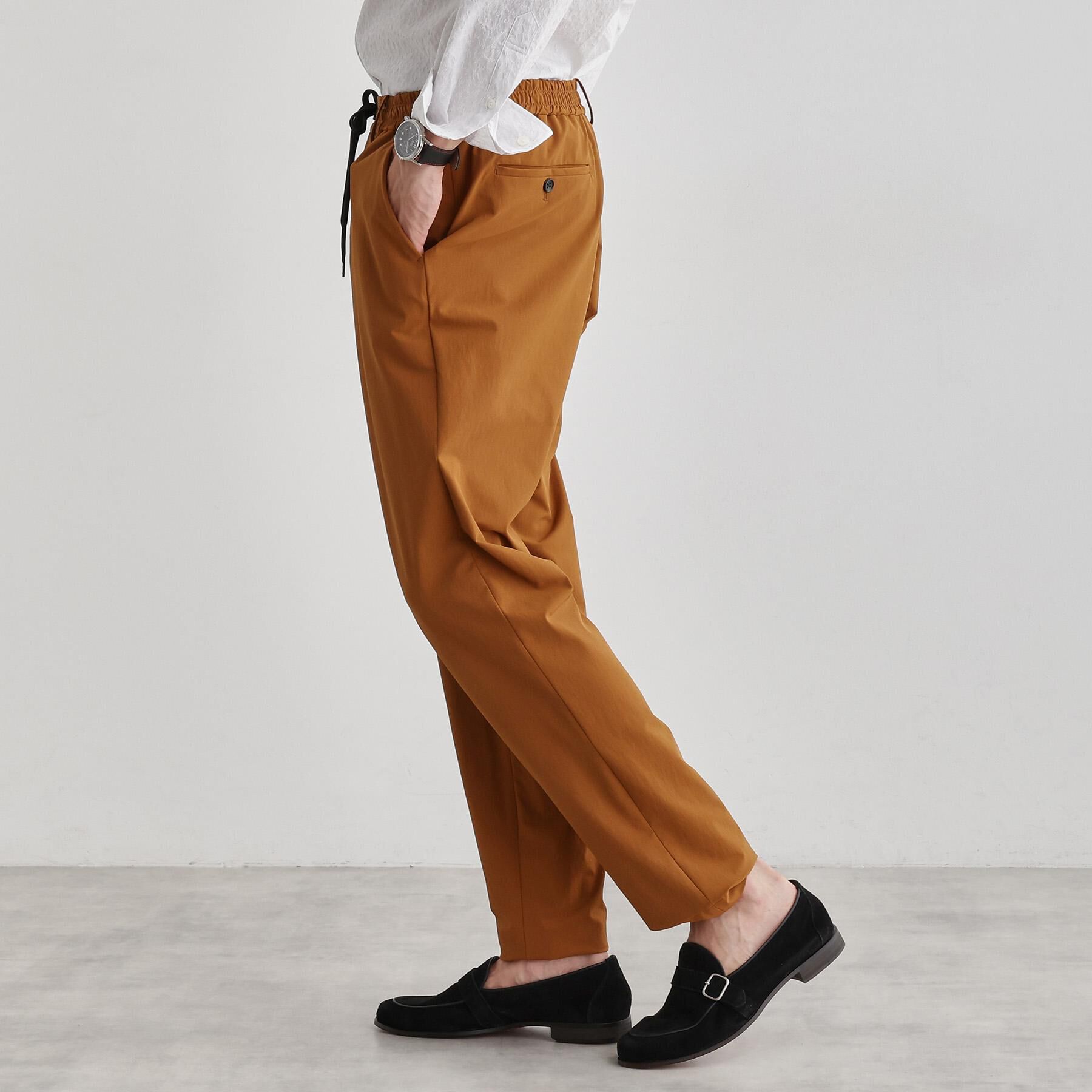 TAKEO KIKUCHI「【3Dナイロンストレッチ】スリムイージーパンツ」|その他|