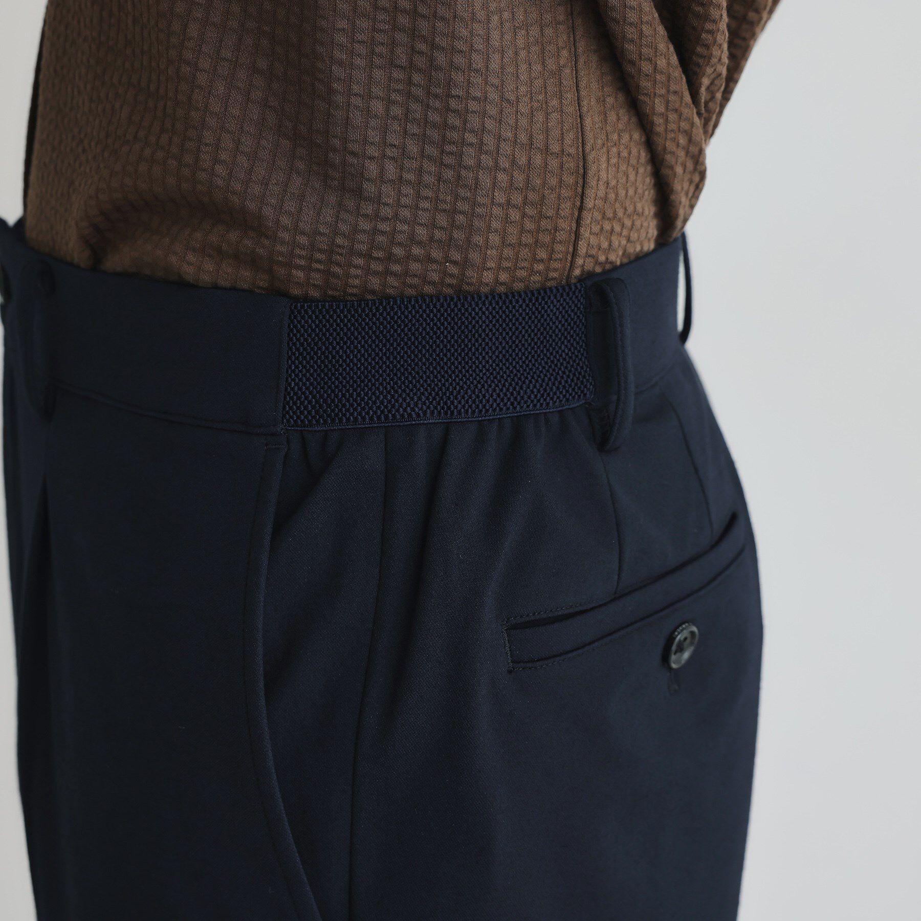 TAKEO KIKUCHI「サイドゴアウエスト スリム スラックス」|その他|