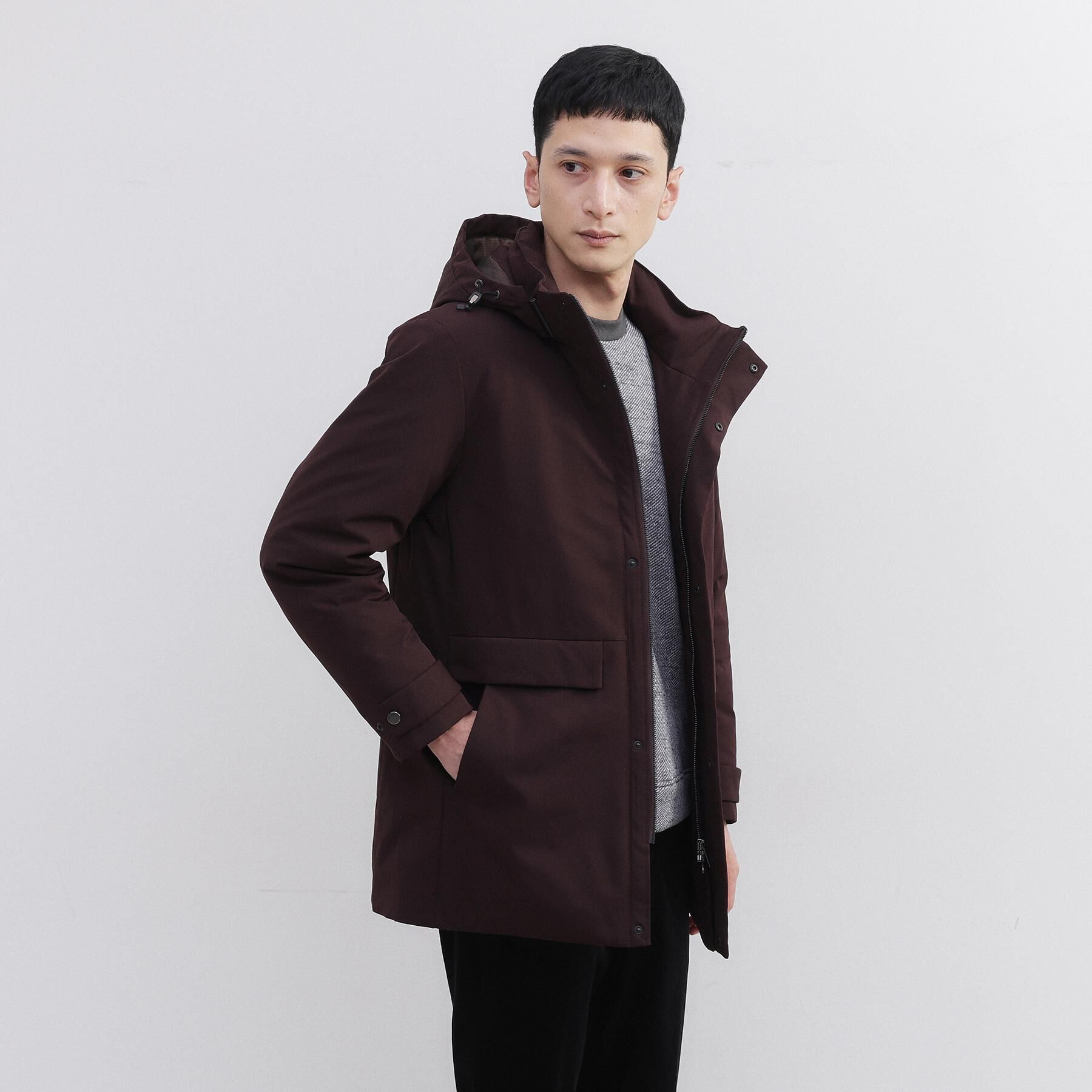 TAKEO KIKUCHI「【None Of Stress】ストレッチ ダウンブルゾン」|ダウン|