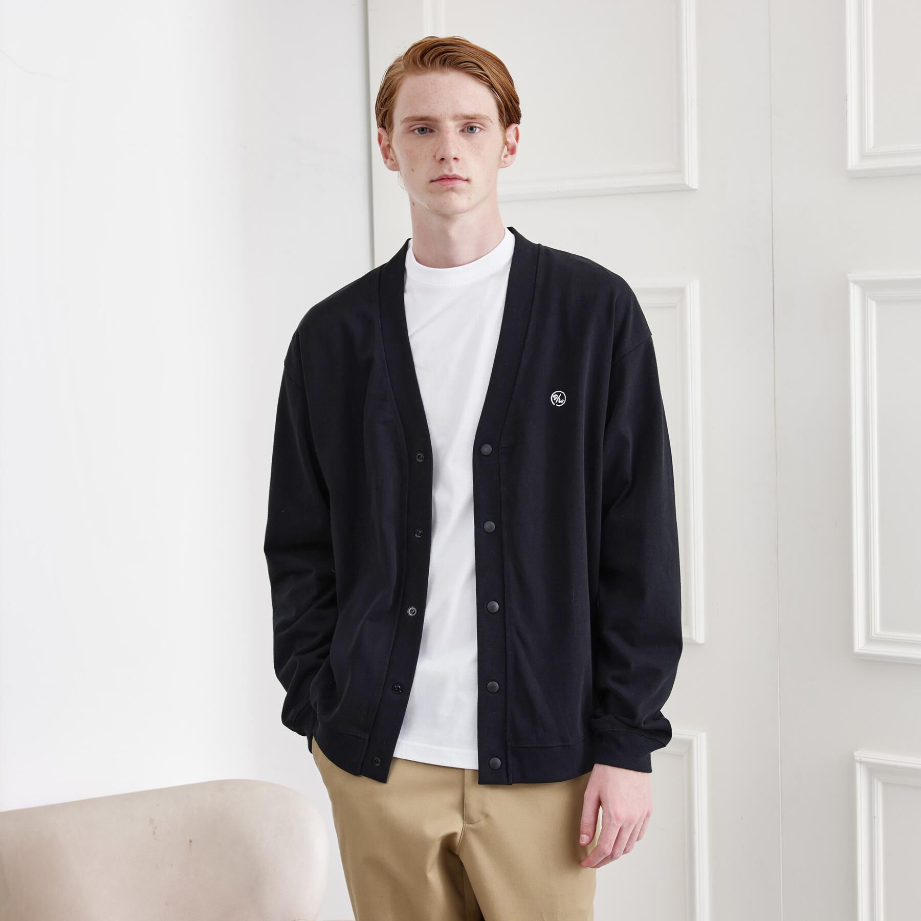 TAKEO KIKUCHI「【LIMITED】ワンポイント刺繍スウェットカーディガン」|カーディガン|