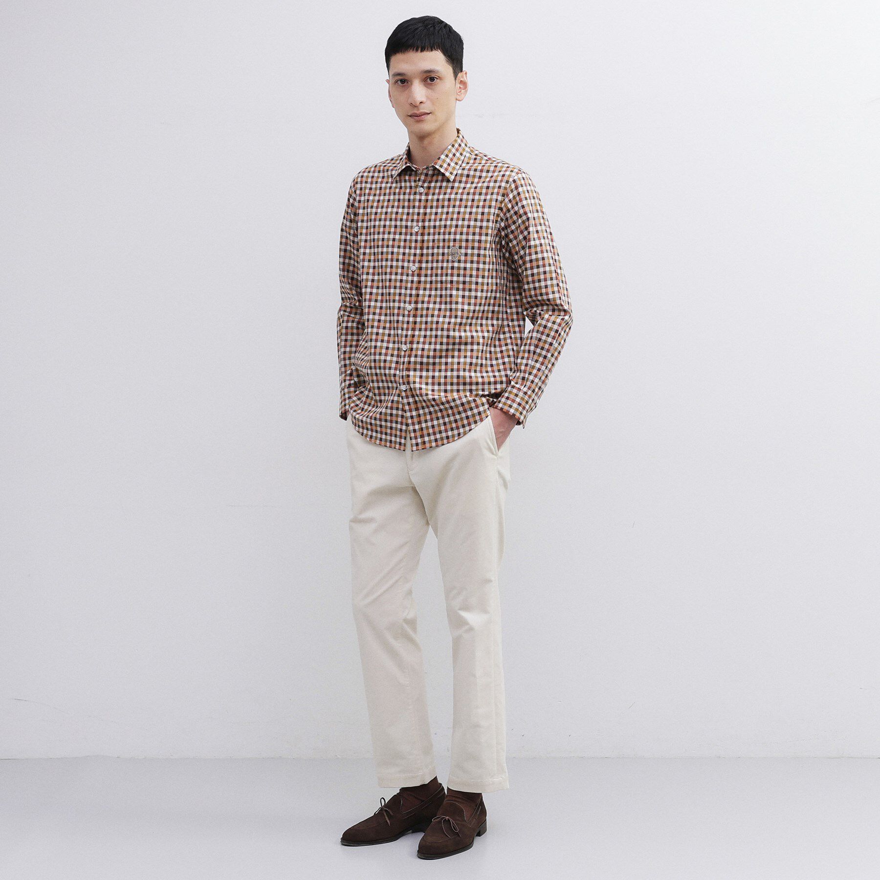 TAKEO KIKUCHI「マルチギンガムチェック シャツ」|シャツ・ブラウス|