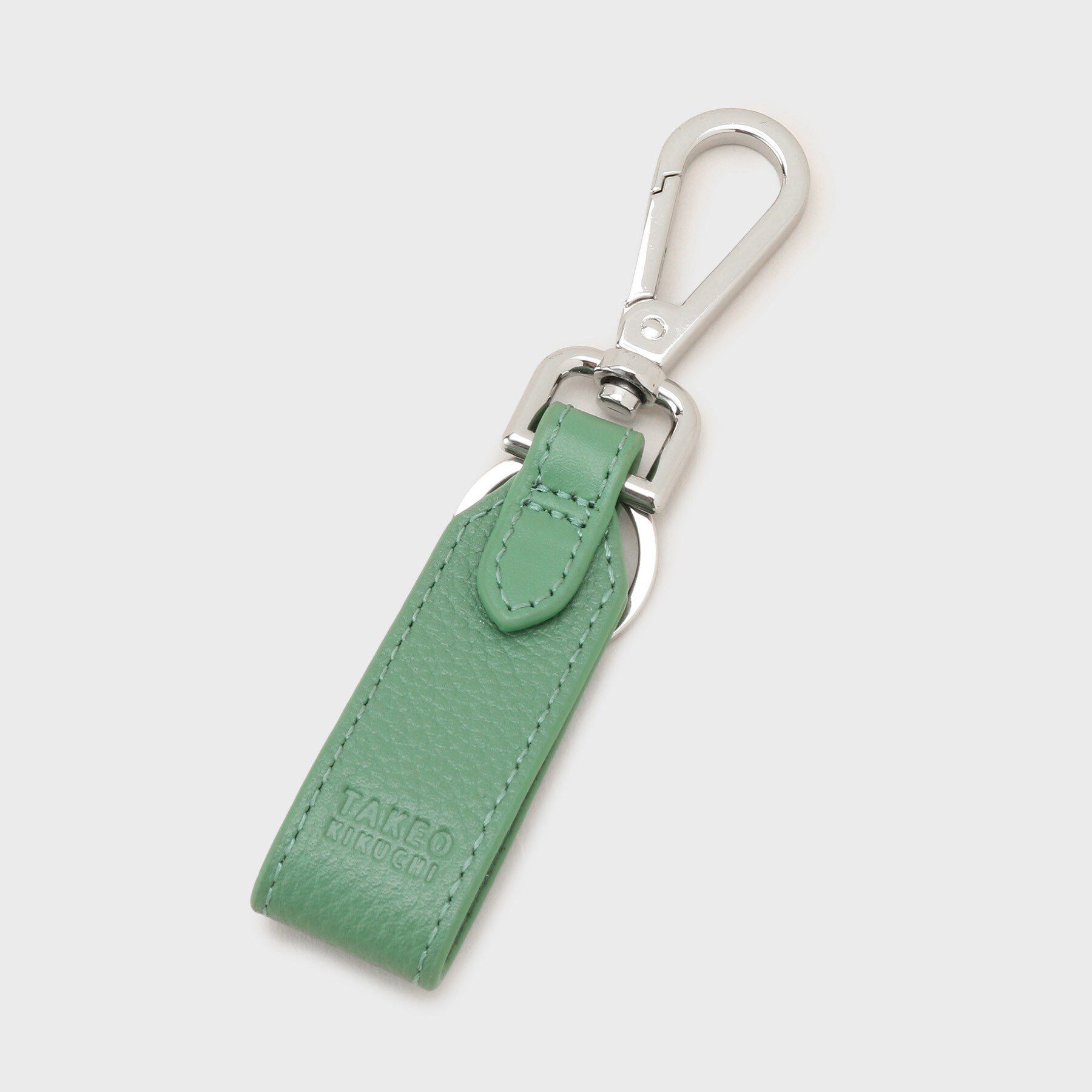 TAKEO KIKUCHI「カラードキーホルダー」|キーケース|ライトグリーン(02