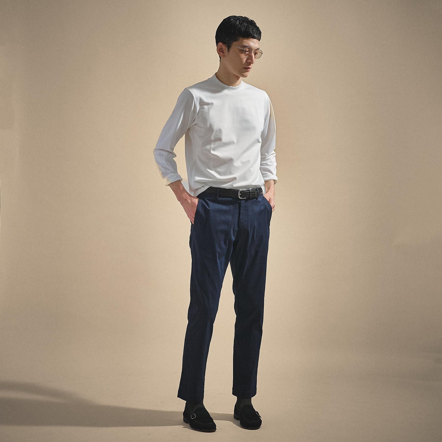 TAKEO KIKUCHI「ハイゲージ モクロディ モックネック」|Tシャツ・カットソー|