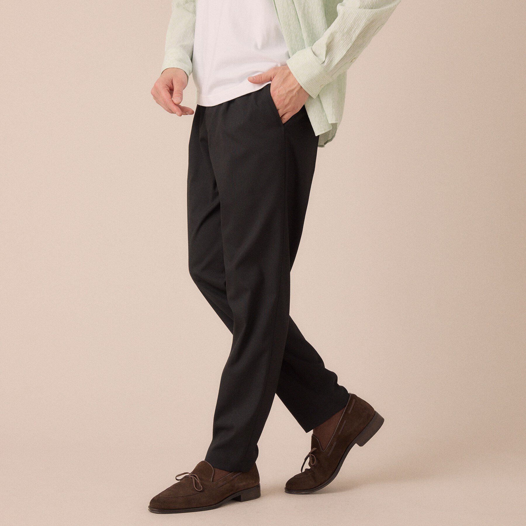 TAKEO KIKUCHI「【ON／OFF兼用】CARREMANファブリック スリムイージー スラックス」|その他|