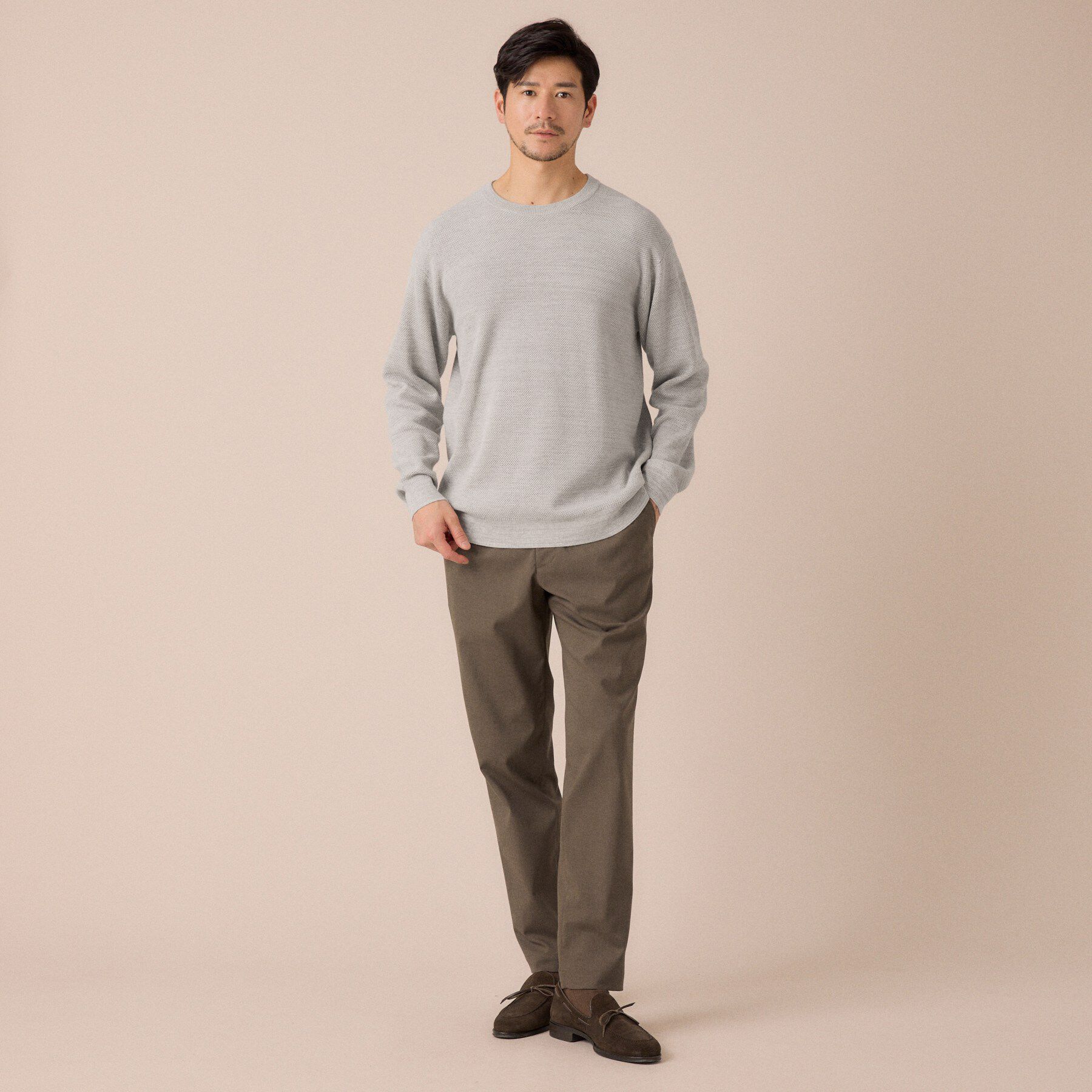 TAKEO KIKUCHI「【ON／OFF兼用】CARREMANファブリック スリムイージー スラックス」|その他|