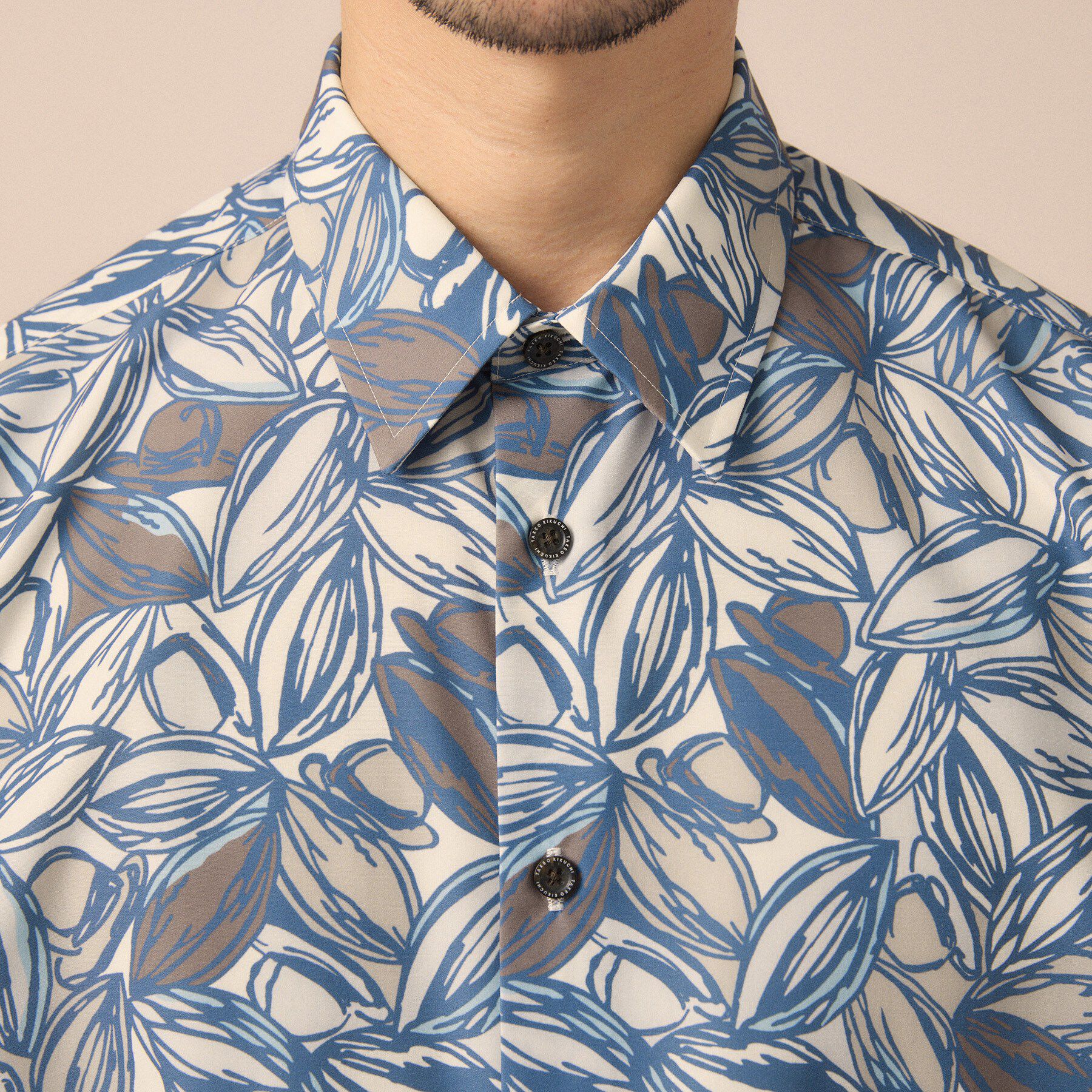 TAKEO KIKUCHI「カカオ柄プリントシャツ」|シャツ・ブラウス|