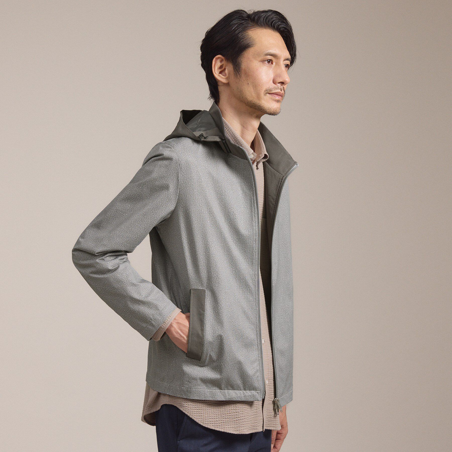 TAKEO KIKUCHI「2WAYアクティブ ライト ブルゾン」|ブルゾン・スタジャン|