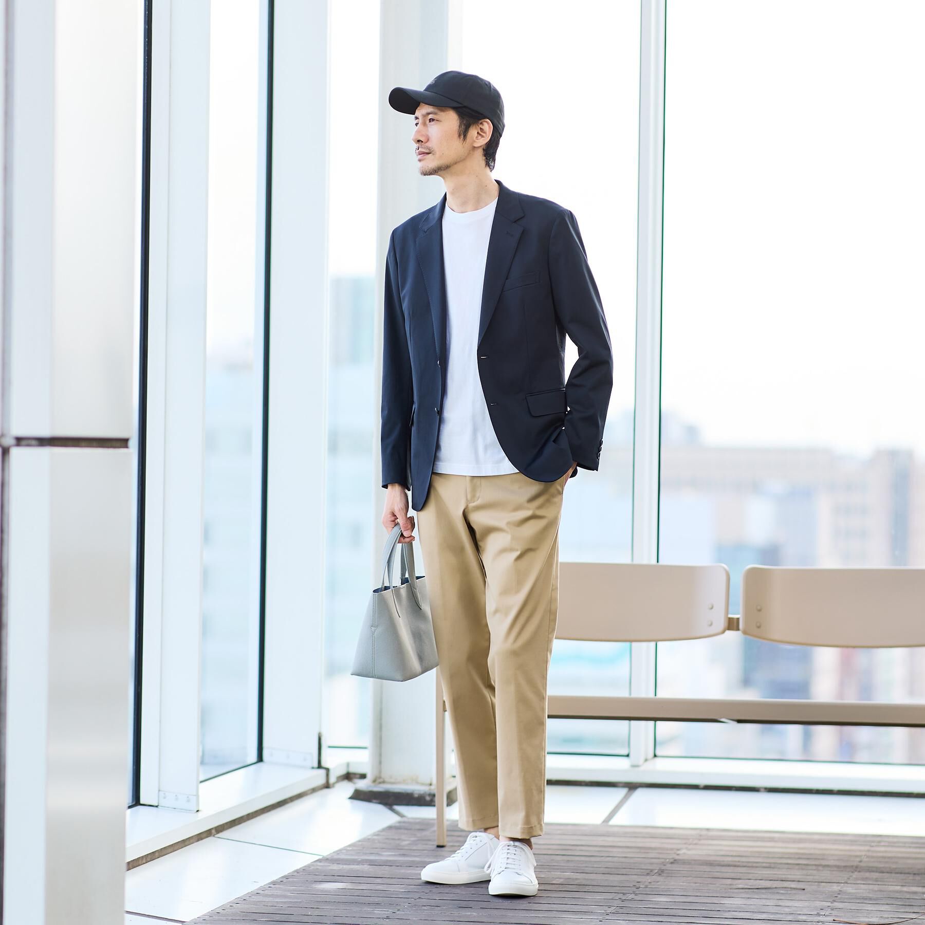 TAKEO KIKUCHI「【360&deg;ストレッチ/軽量】None Of Stress ライト ジャケット（セットアップ対応）」|テーラードジャケット|