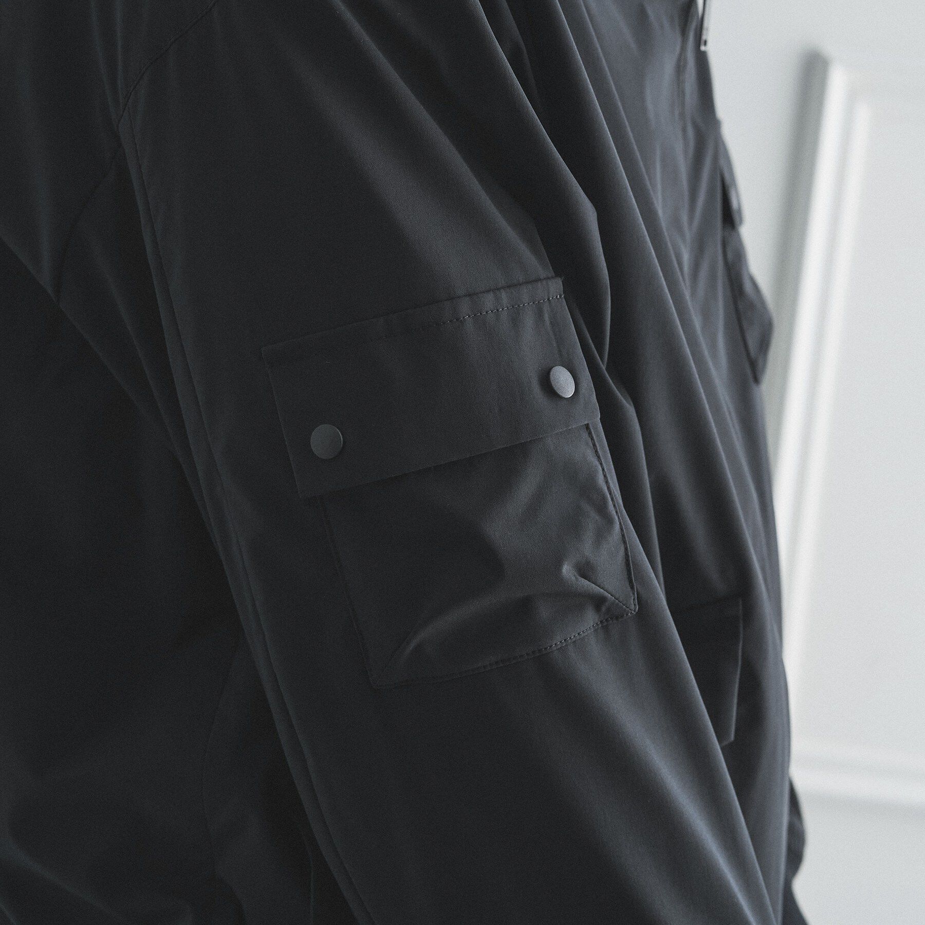 TAKEO KIKUCHI「【BOWLER HAT LABEL】撥水 MA－1ブルゾン」|ブルゾン・スタジャン|