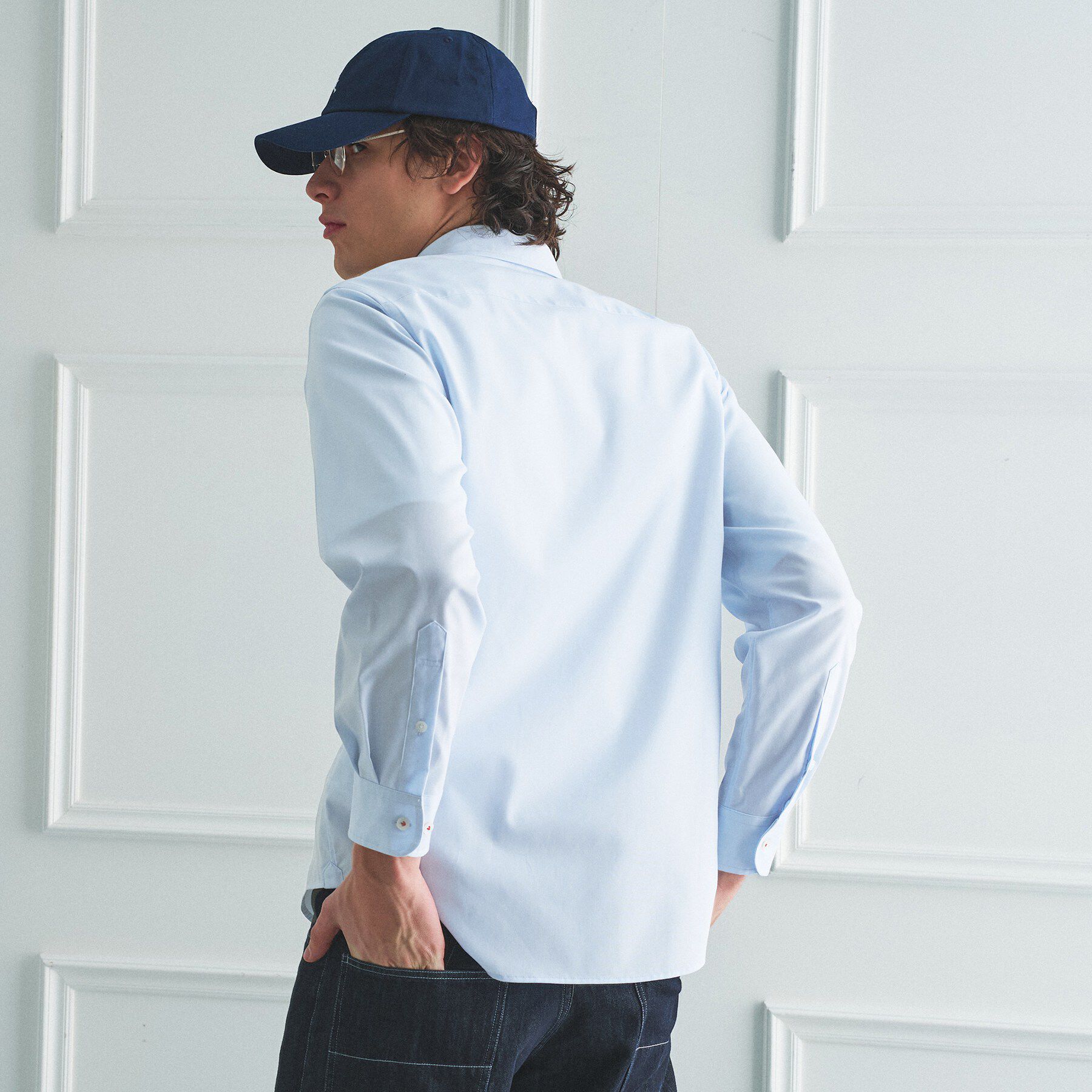 TAKEO KIKUCHI「【BOWLER HAT LABEL】ボーラーハットウォーカー刺繍 ボタンダウンシャツ」|シャツ・ブラウス|