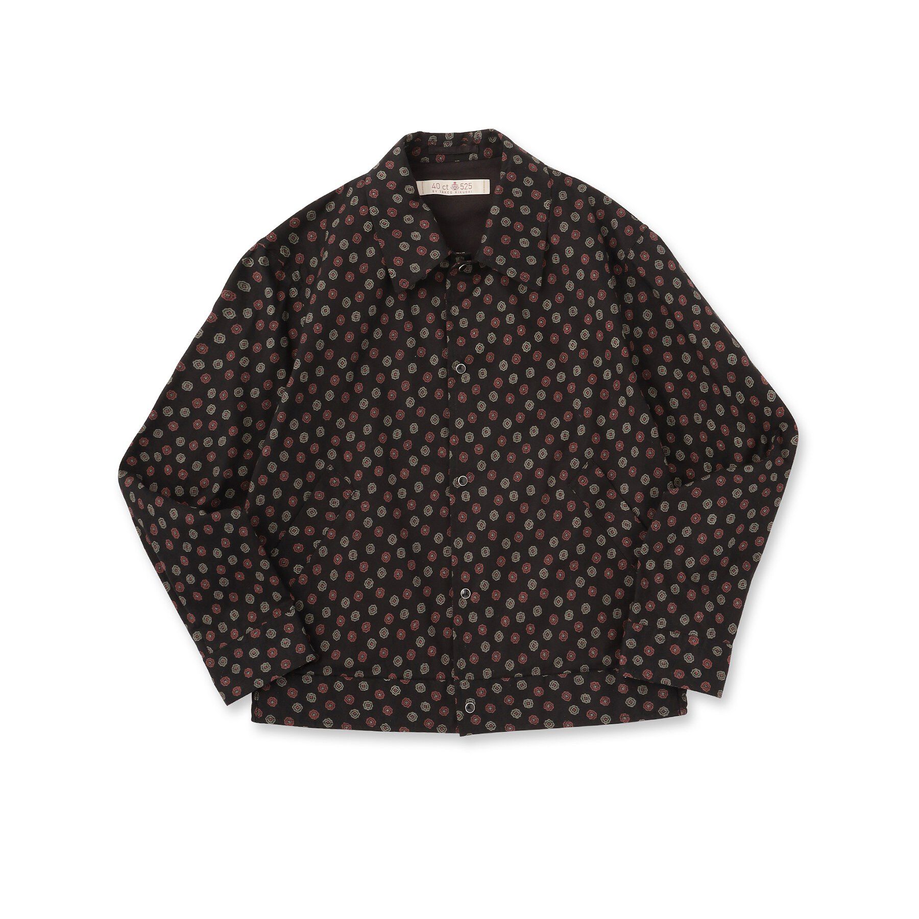 40CARATS&525「小紋プリントブルゾン」|ブルゾン・スタジャン|