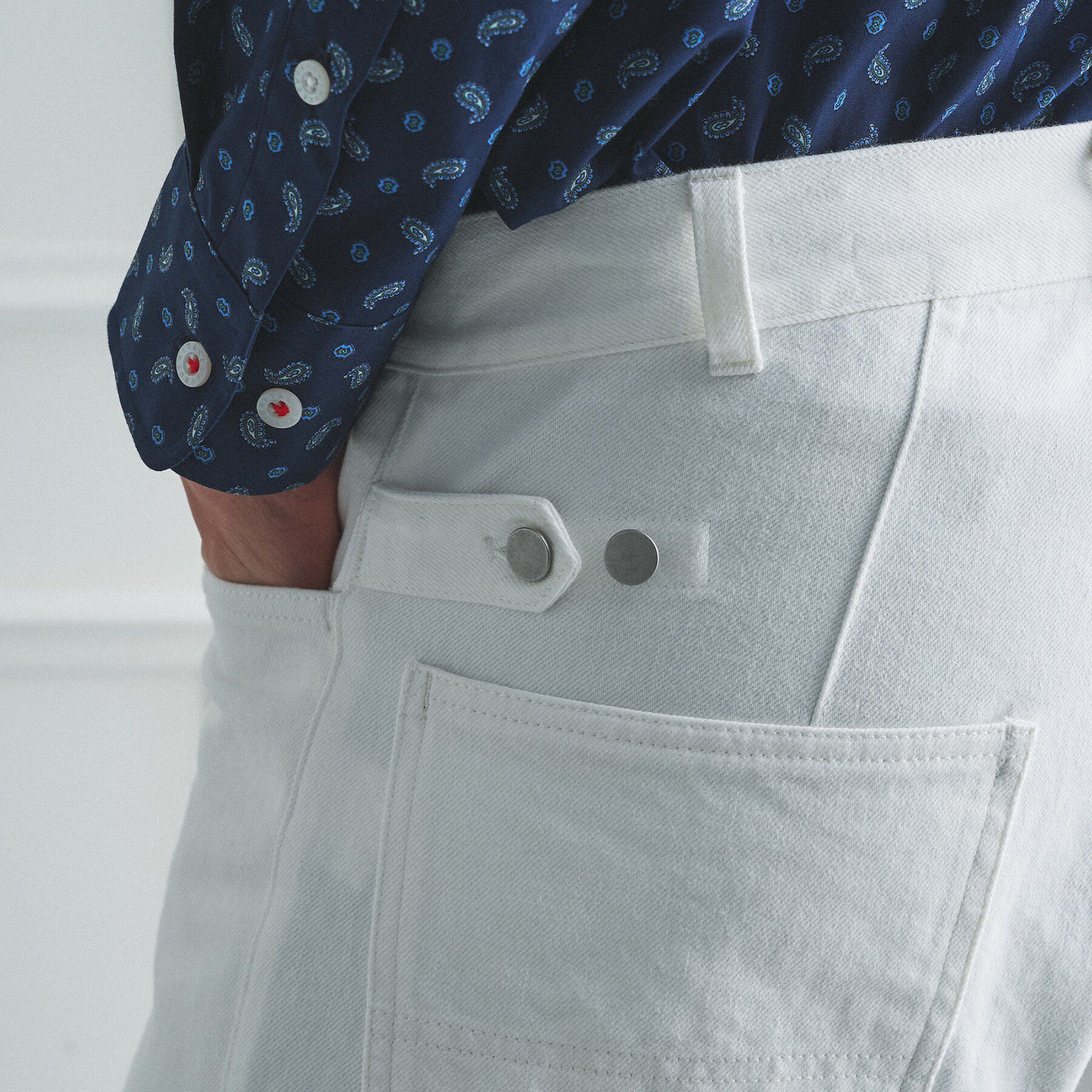 TAKEO KIKUCHI「【BOWLER HAT LABEL】エクスプローラー 11ozカラーデニム」|デニム|