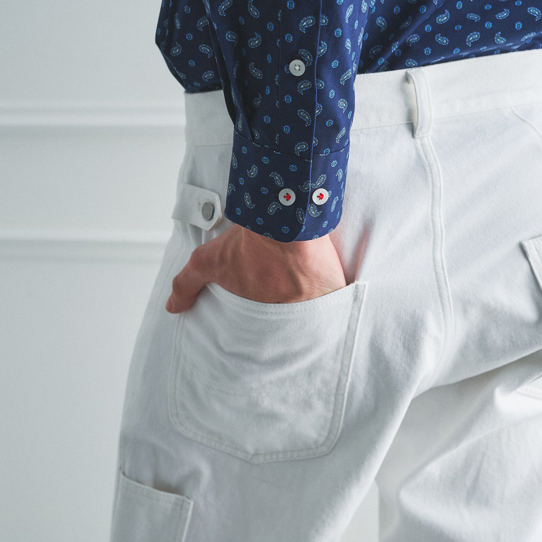 TAKEO KIKUCHI「【BOWLER HAT LABEL】エクスプローラー 11ozカラーデニム」|デニム|