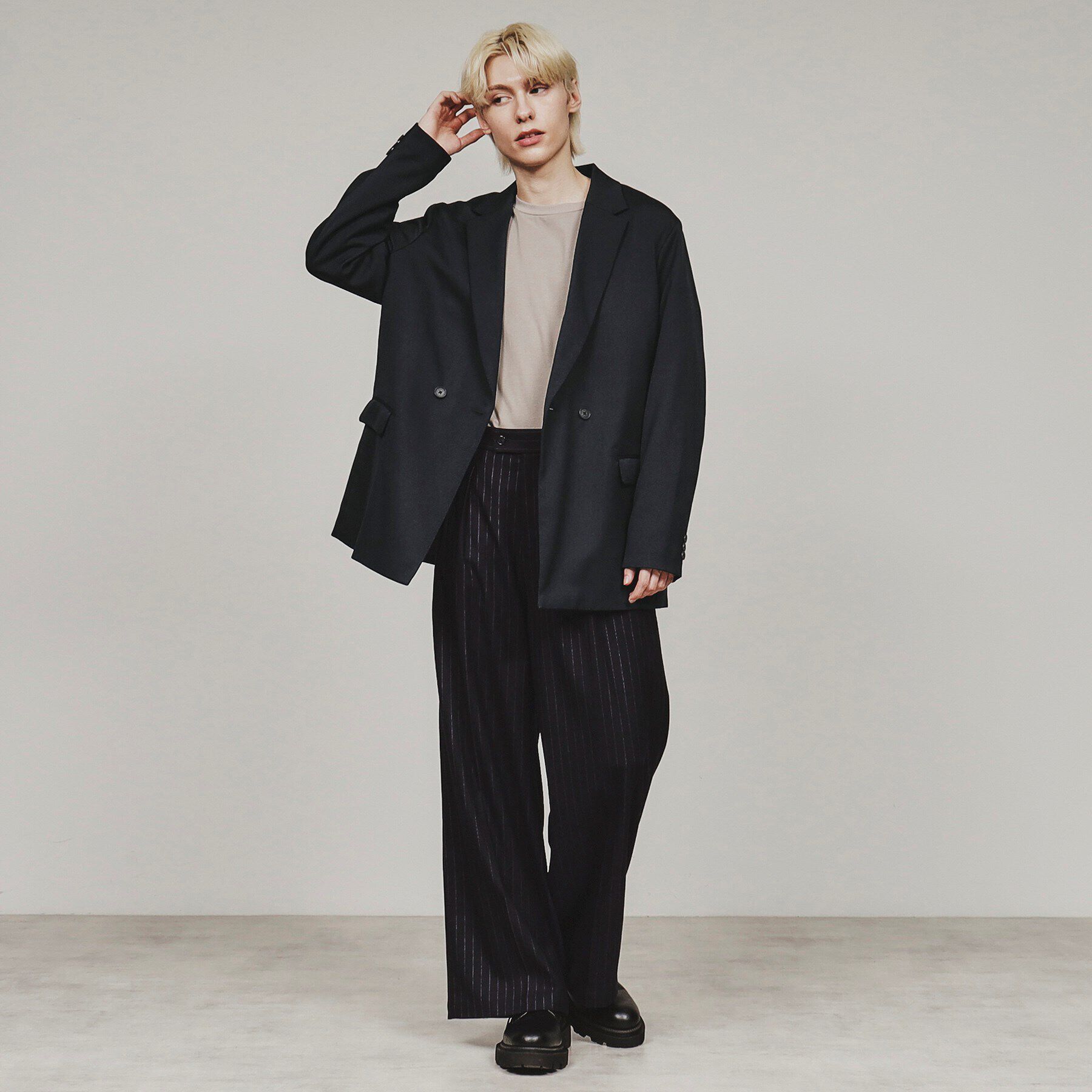 tk.TAKEO KIKUCHI「キャバリーツイルジャケット」|テーラードジャケット|