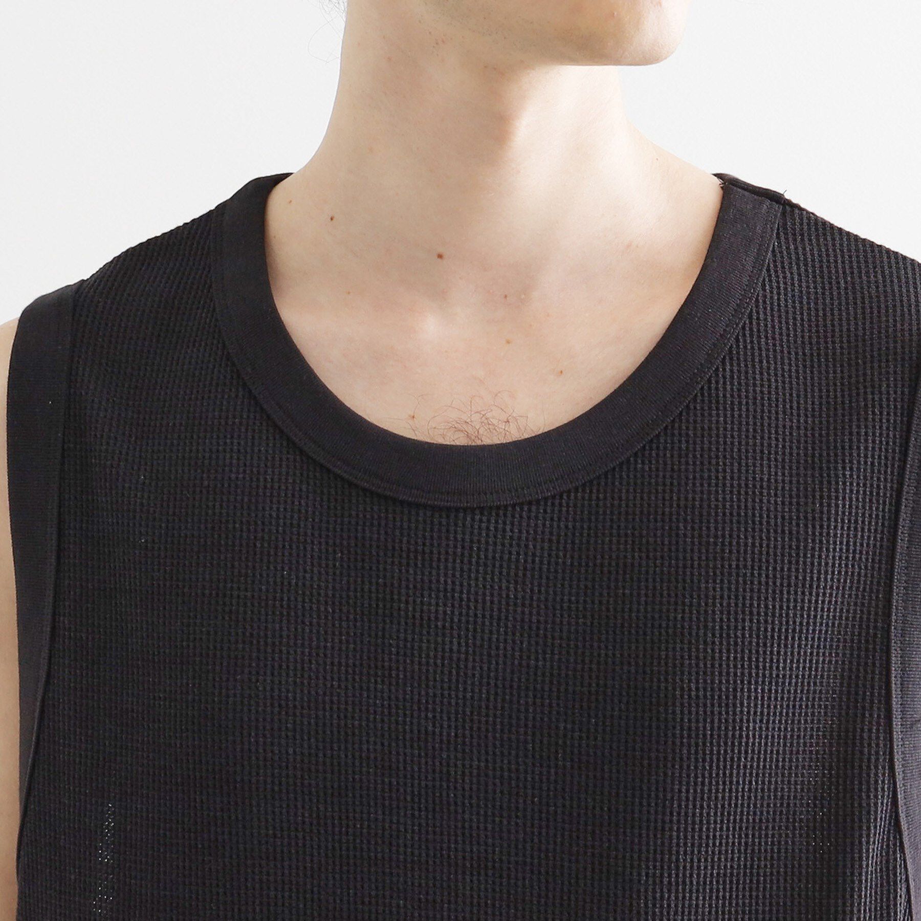 tk.TAKEO KIKUCHI「ワッフルノースリーブタンクトップ」|タンクトップ|