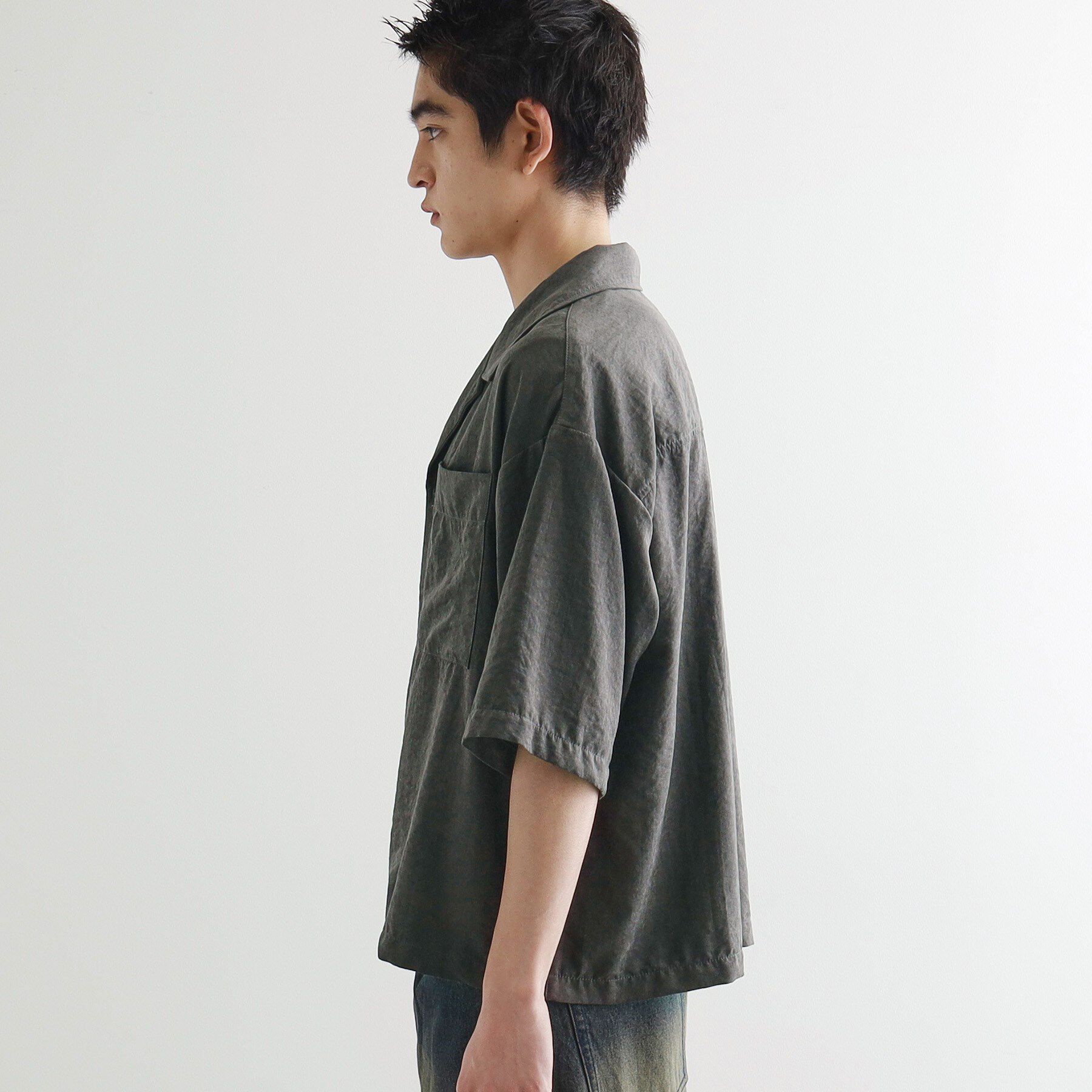 tk.TAKEO KIKUCHI「ヴィンテージライククロップドシャツ」|シャツ・ブラウス|