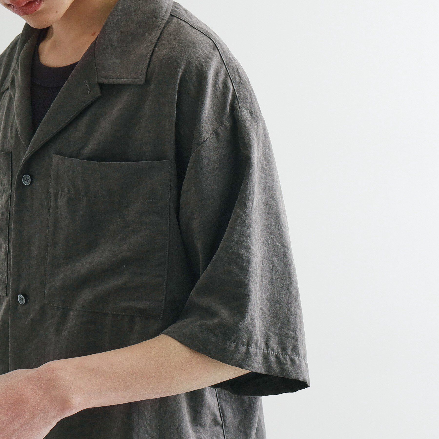 tk.TAKEO KIKUCHI「ヴィンテージライククロップドシャツ」|シャツ・ブラウス|