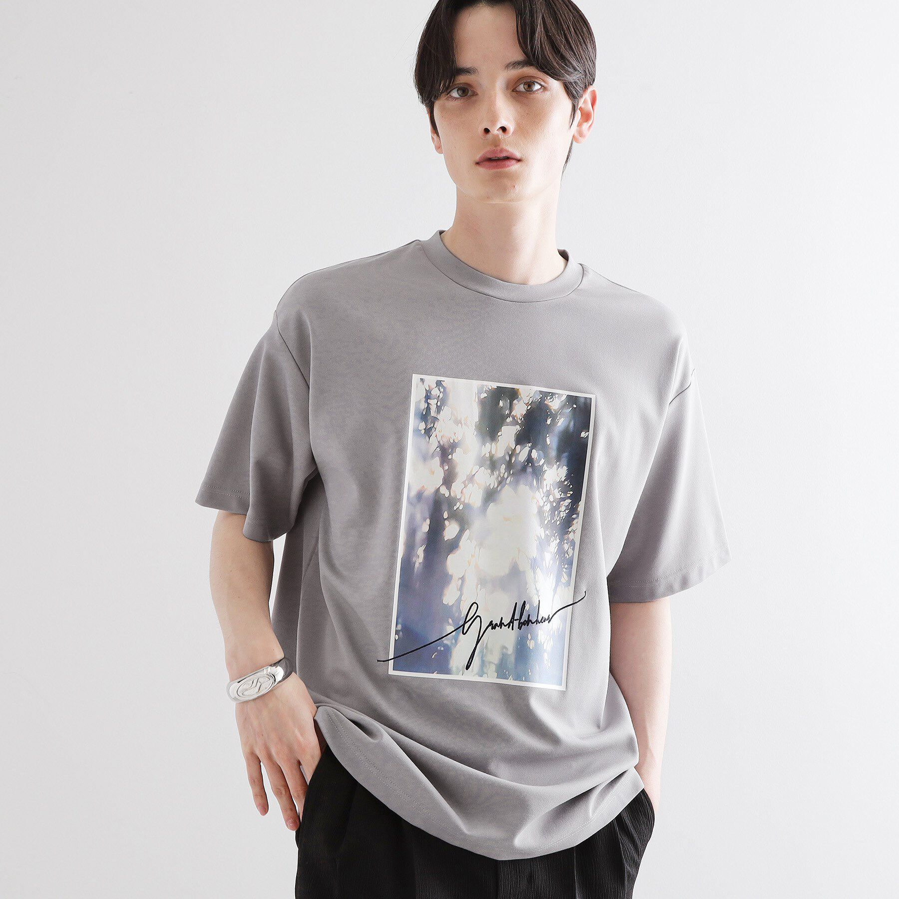 tk.TAKEO KIKUCHI「ハートグラフィックTシャツ」|Tシャツ・カットソー|