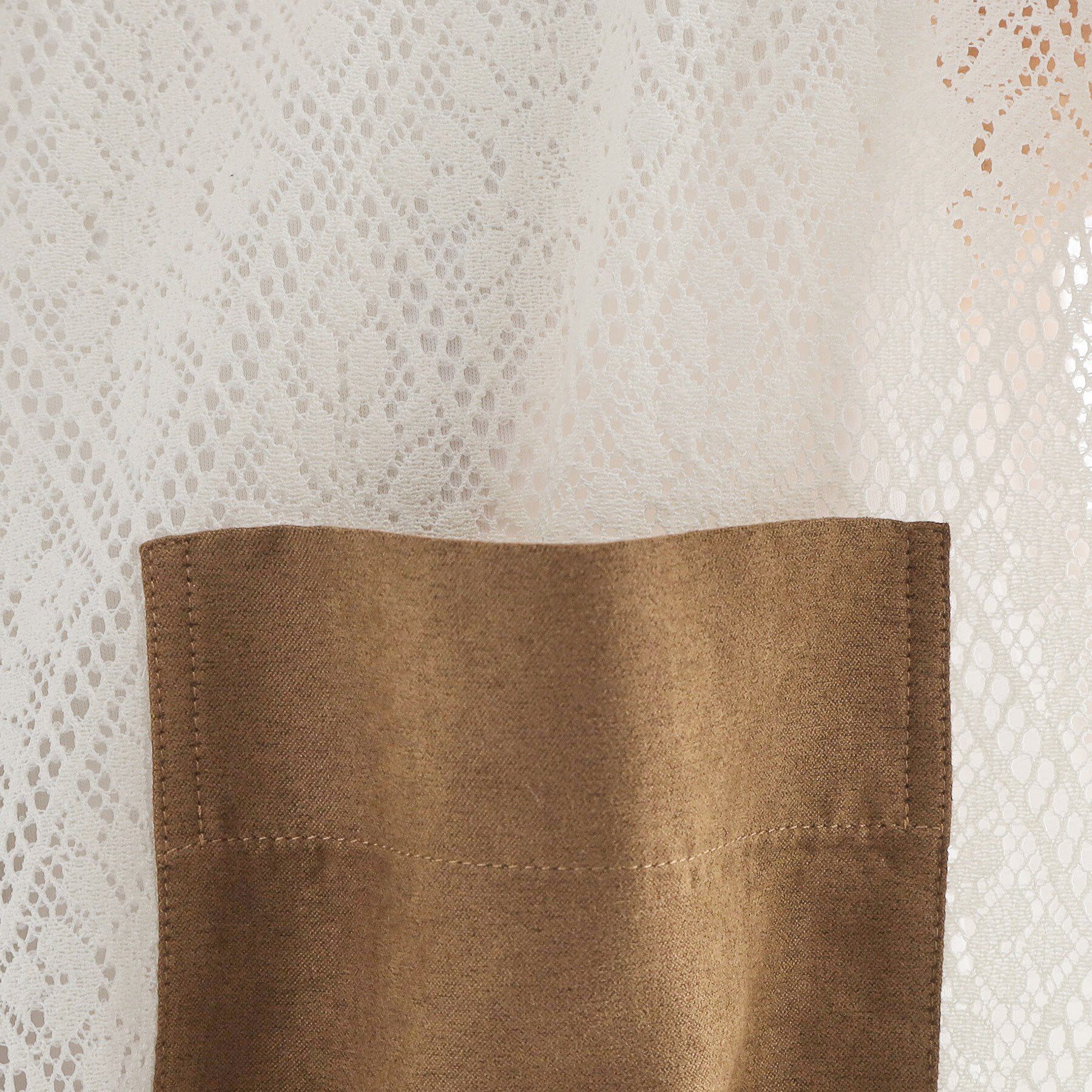 tk.TAKEO KIKUCHI「サマースエードコンビレースシャツ」|シャツ・ブラウス|