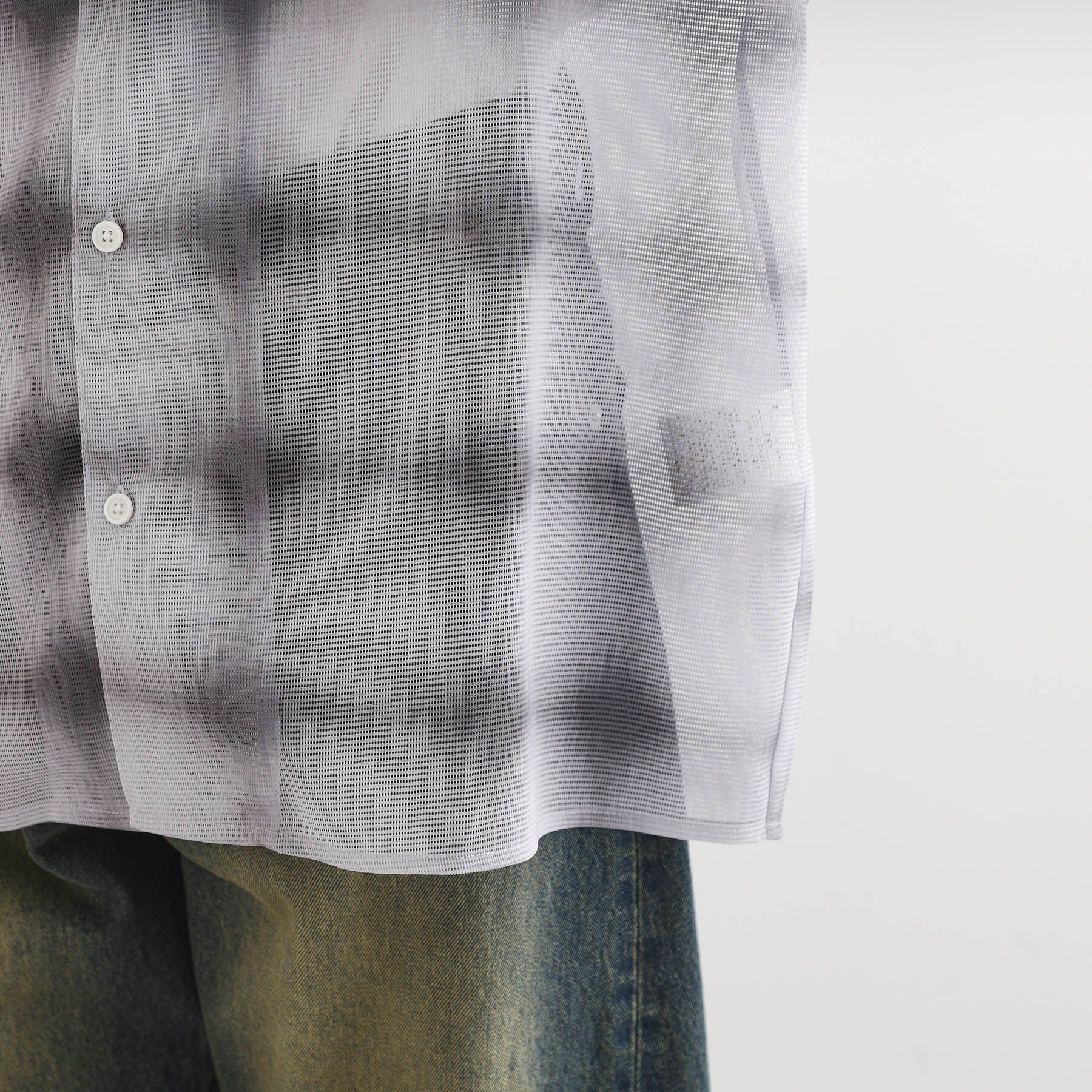 tk.TAKEO KIKUCHI「メッシュオンブレ―チェックシャツ」|シャツ・ブラウス|